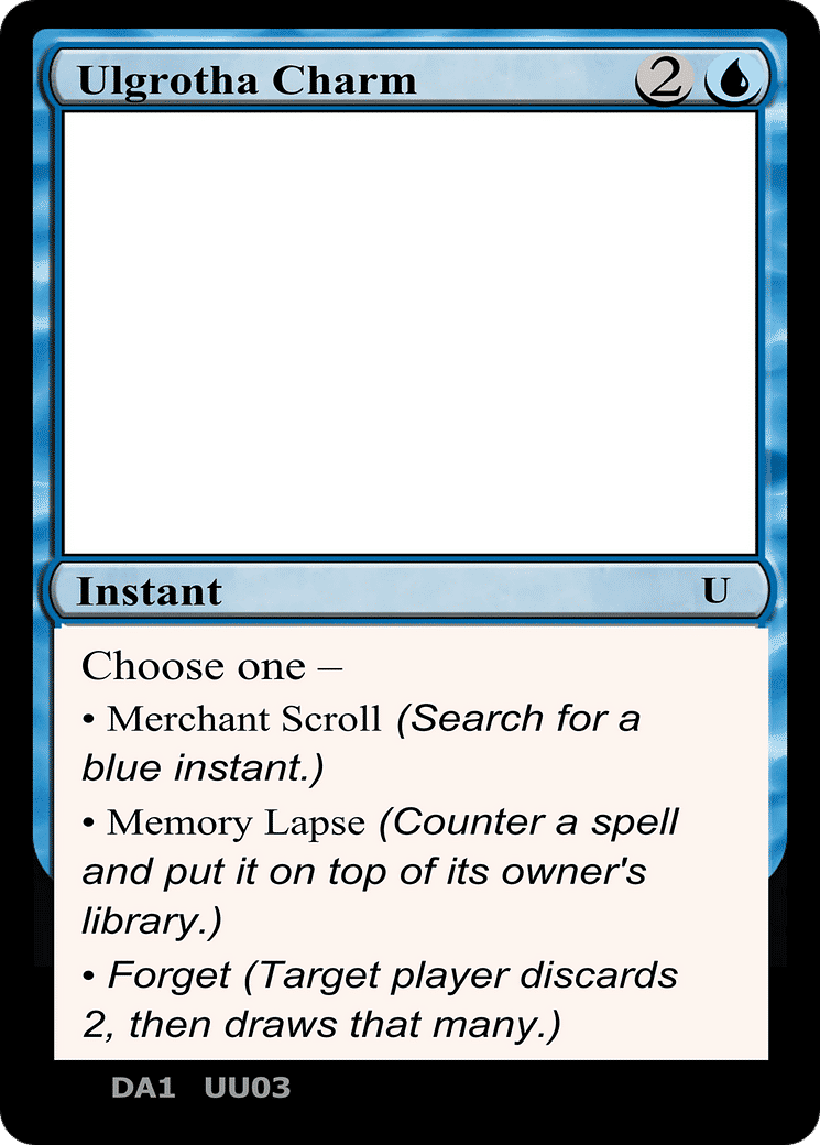 Ulgrotha Charm — Unknown Event — Magic: The Gathering