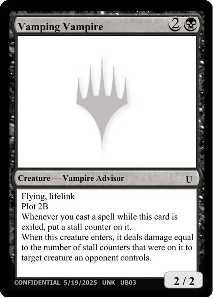 Vamping Vampire — Unknown Event — Magic: The Gathering