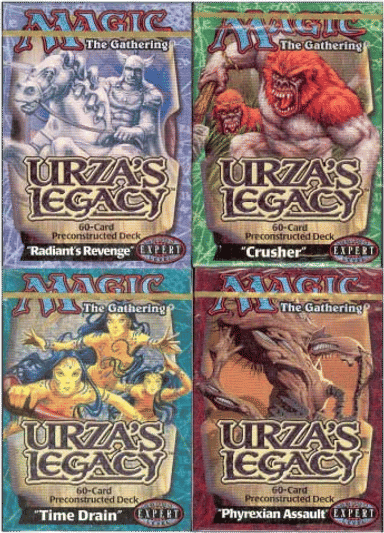 Product image for Urzas Legacy Theme Deck Display
