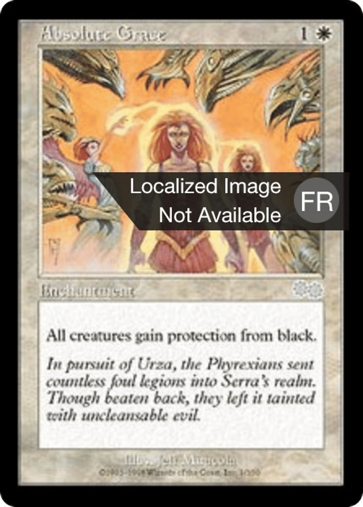 Grâce suprême — Urza's Saga — Magic: The Gathering