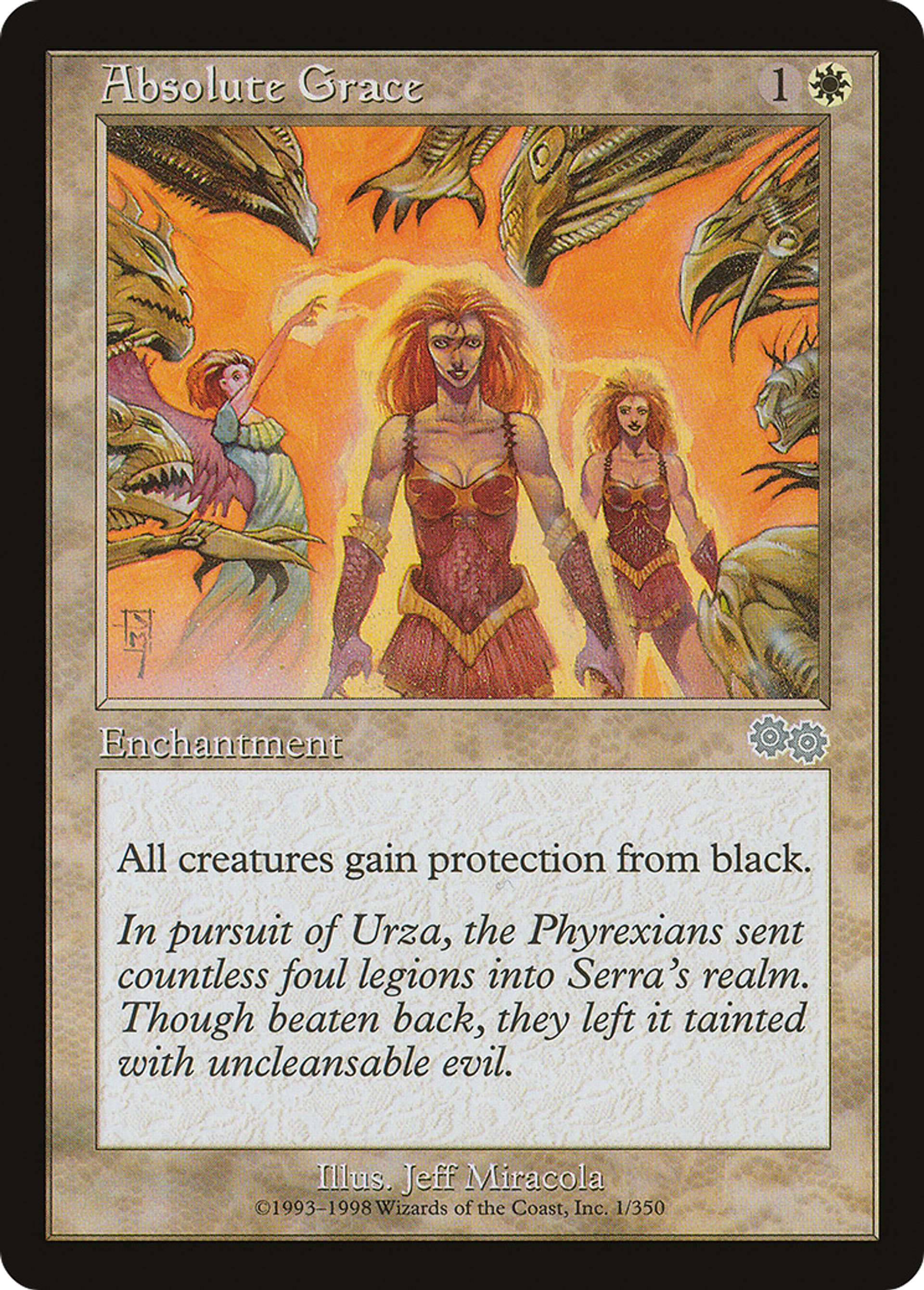Grâce suprême — Urza's Saga — Magic: The Gathering