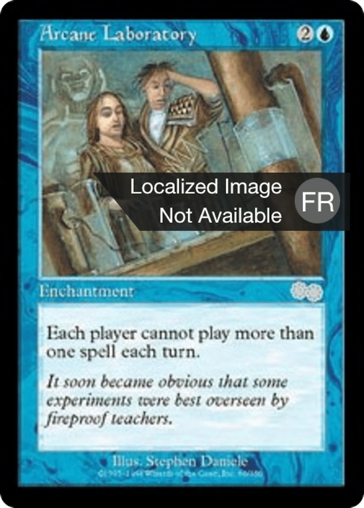 Laboratoire ésotérique — Urza's Saga — Magic: The Gathering