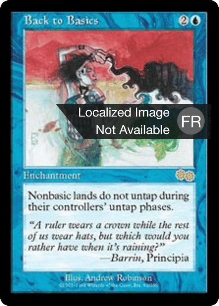 Retour aux notions de base — Urza's Saga — Magic: The Gathering
