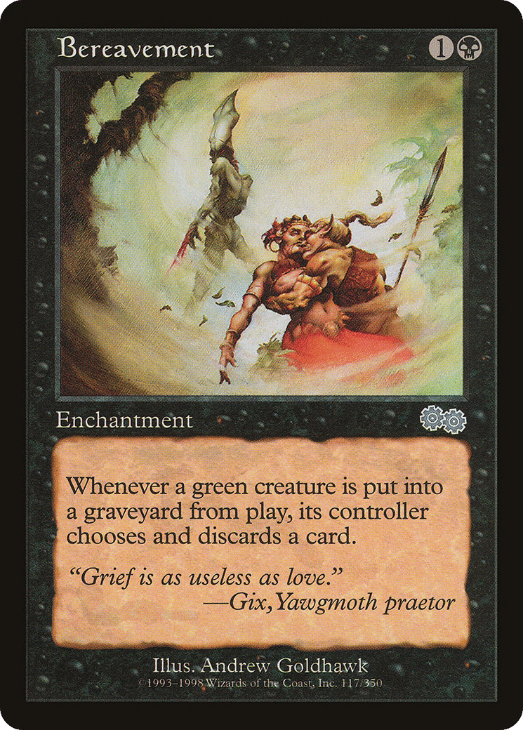 Bereavement — Urza's Saga — Magic: The Gathering