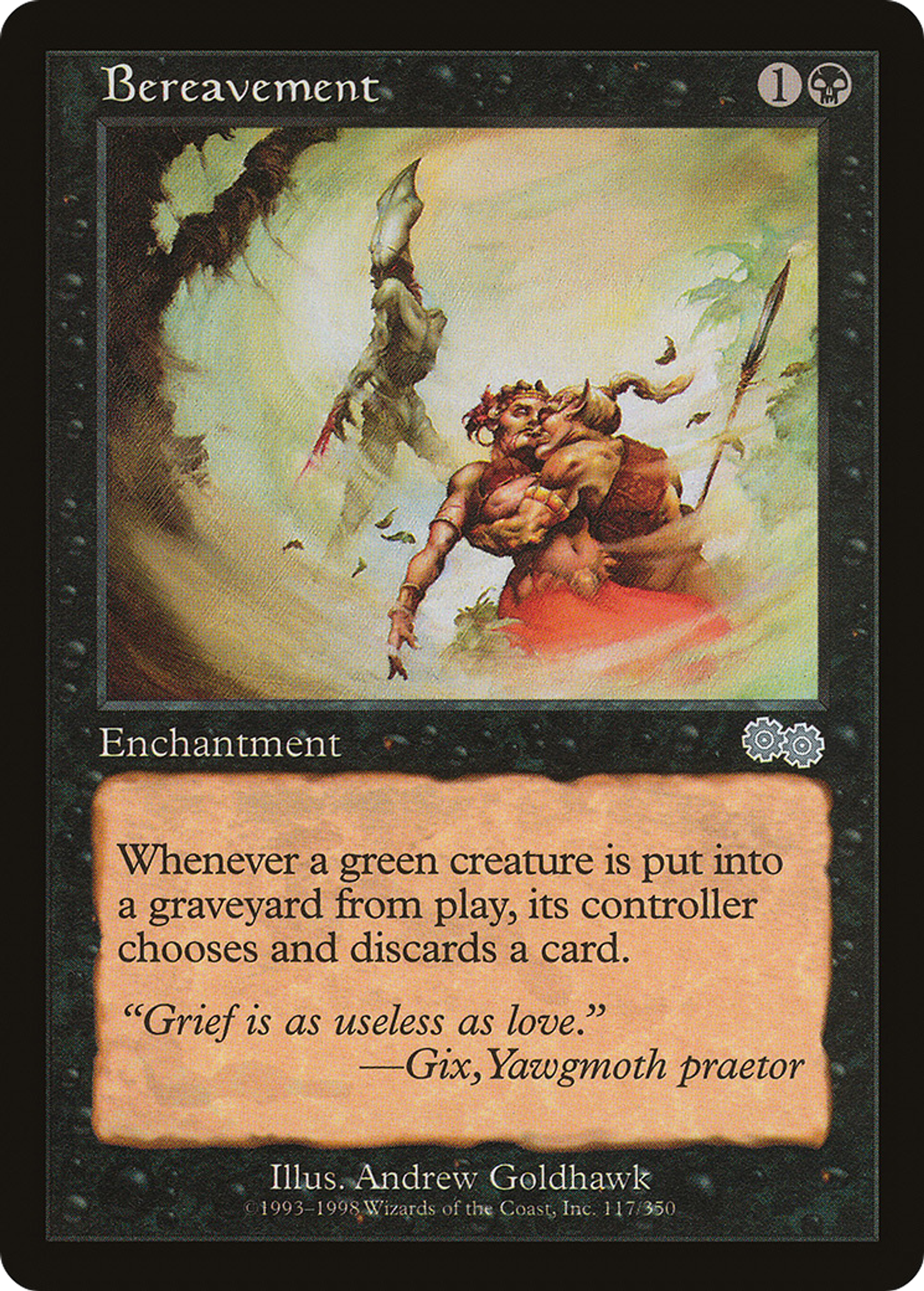 Deuil — Urza's Saga — Magic: The Gathering