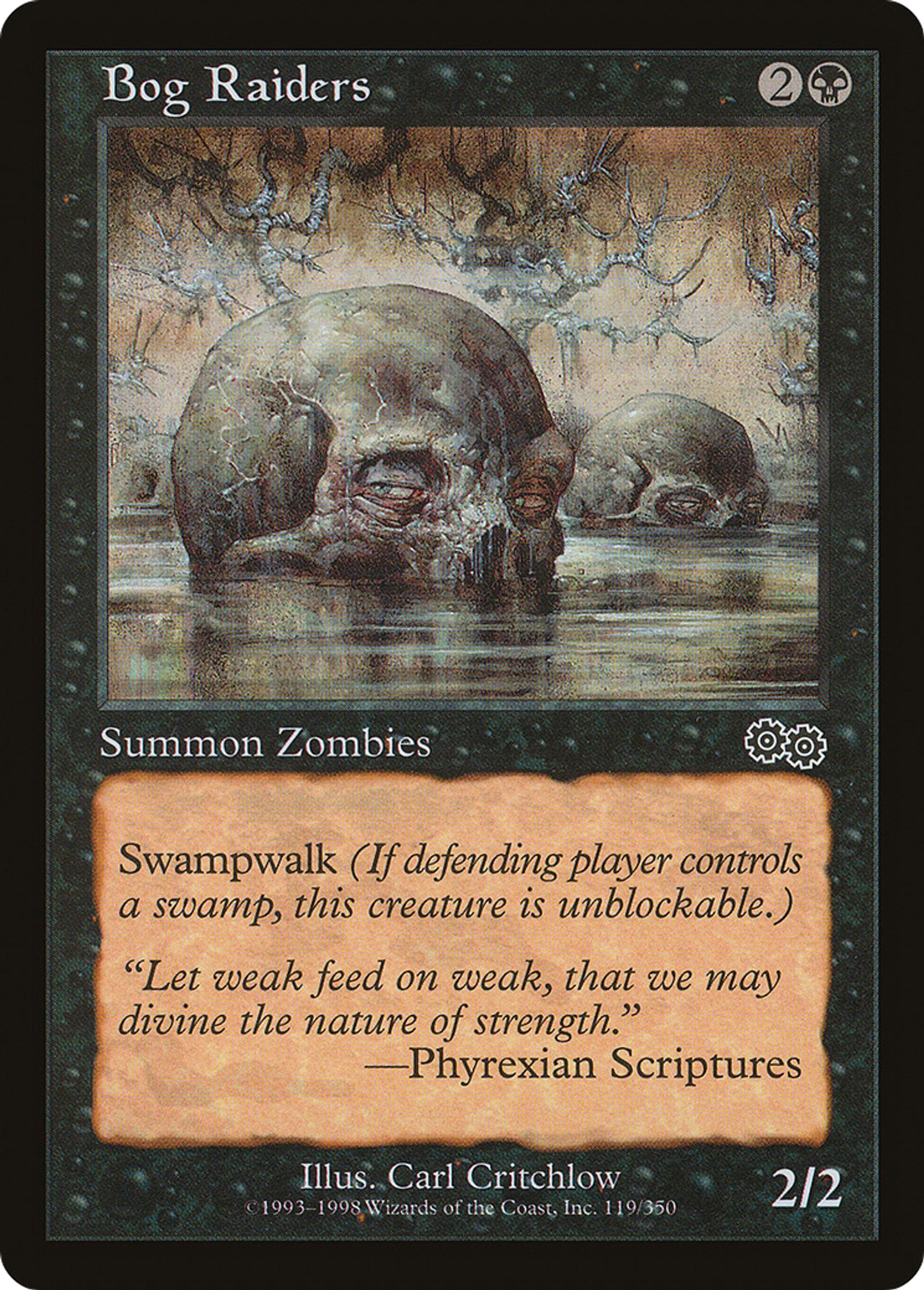 Pillard des marécages — Urza's Saga — Magic: The Gathering