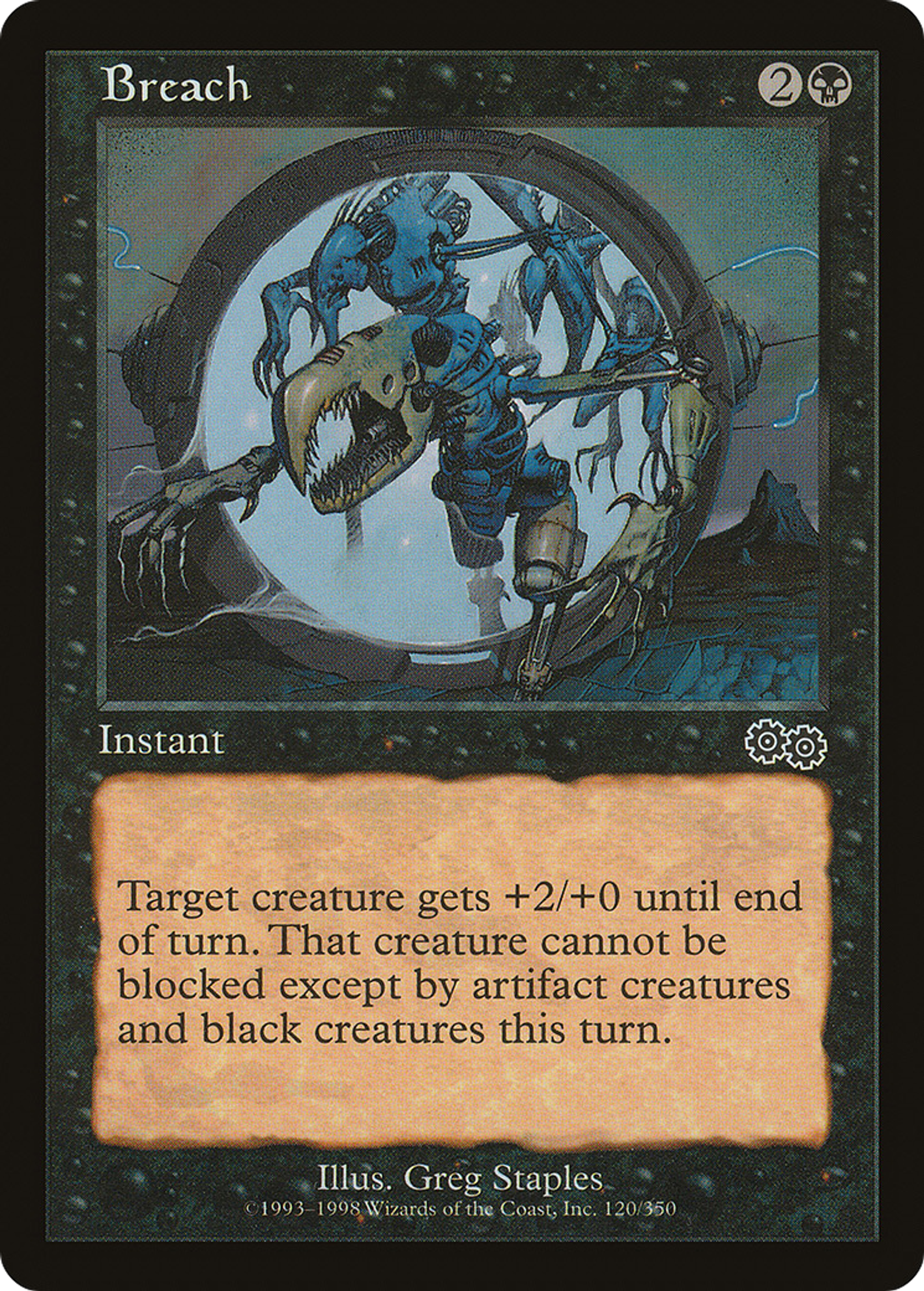 Brèche — Urza's Saga — Magic: The Gathering