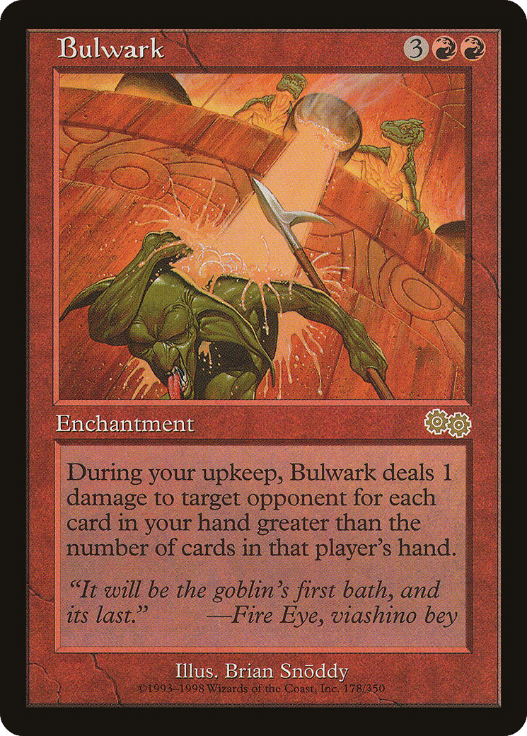 Bulwark — Urza's Saga — Magic: The Gathering