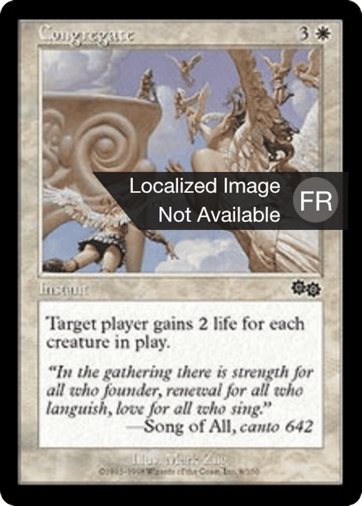 Assemblée des fidèles — Urza's Saga — Magic: The Gathering