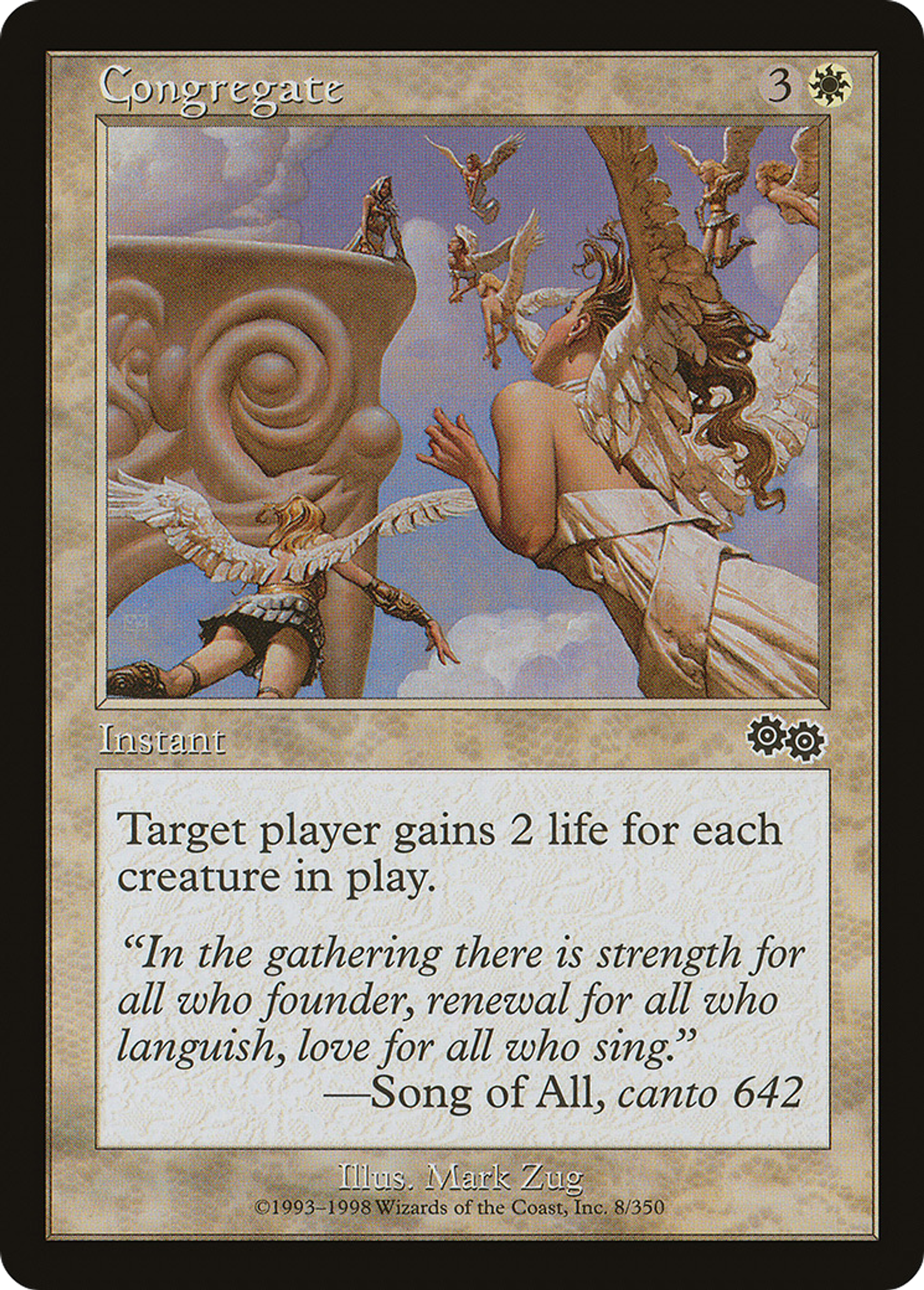 Assemblée des fidèles — Urza's Saga — Magic: The Gathering