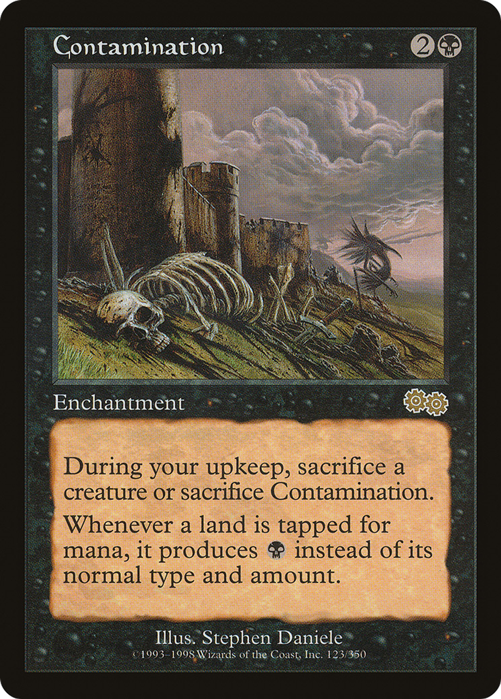 Contamination — Urza's Saga — Magic: The Gathering