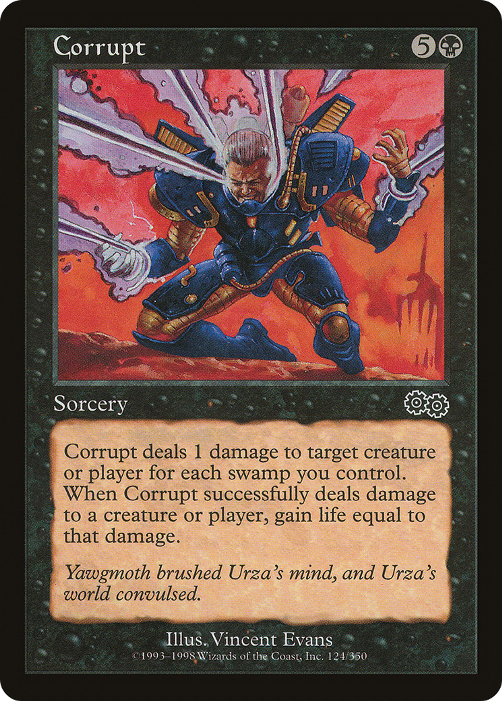 Corruption — Urza's Saga — Magic: The Gathering