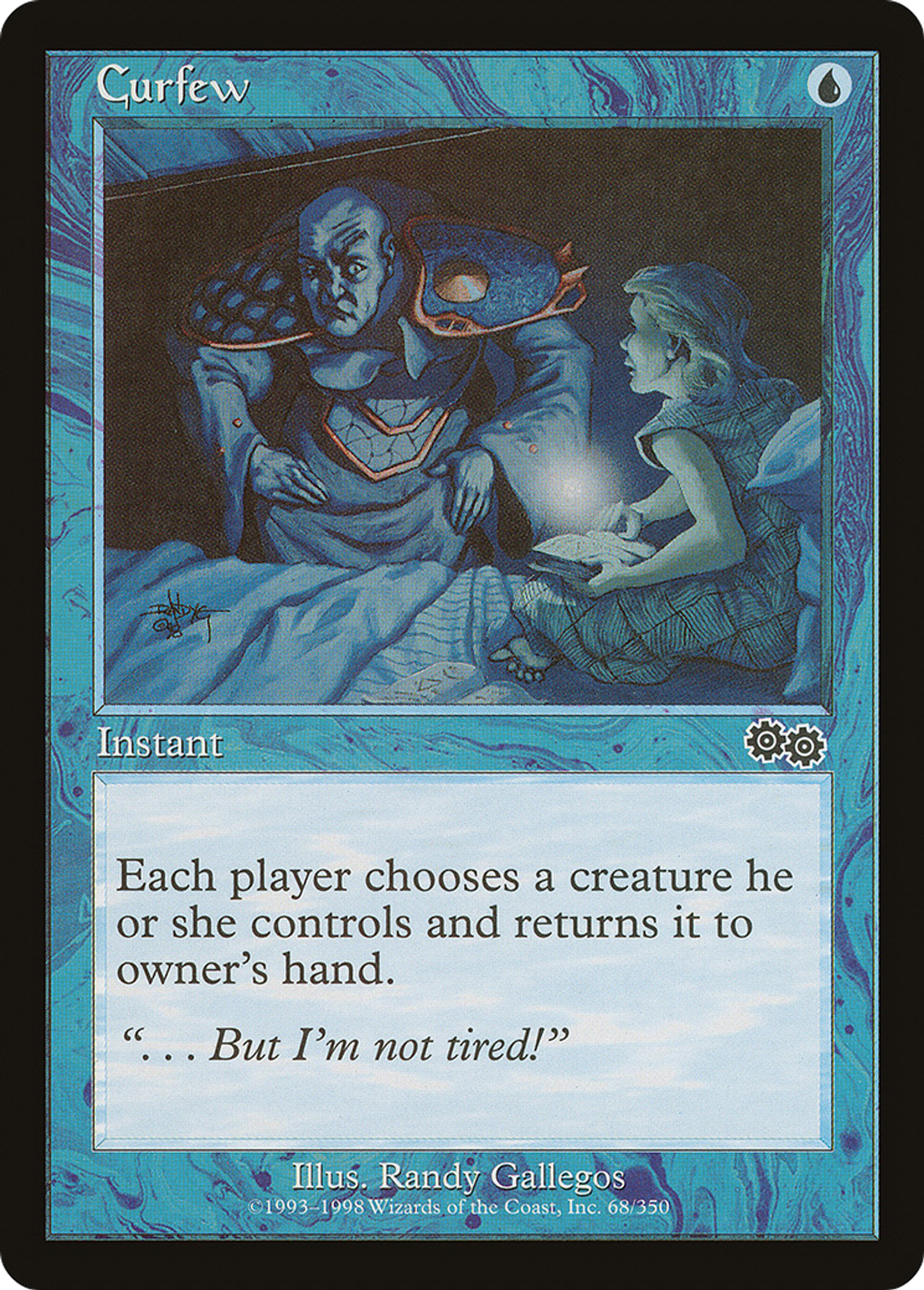 Couvre-feu — Urza's Saga — Magic: The Gathering
