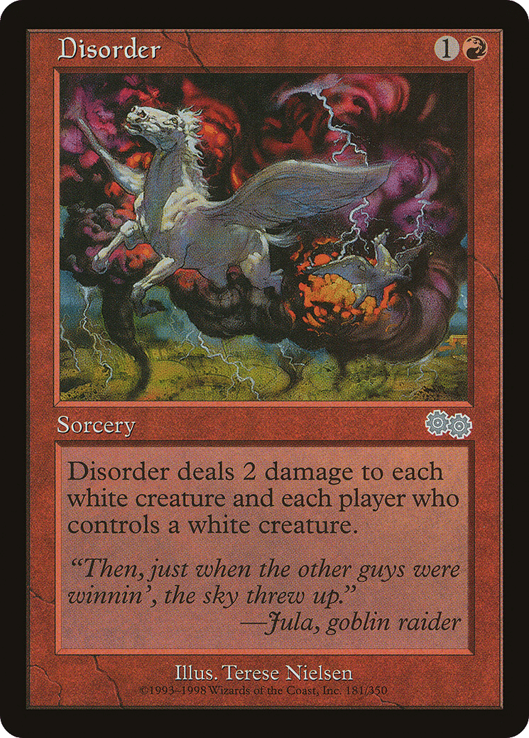 Disorder — Urza's Saga — Magic: The Gathering