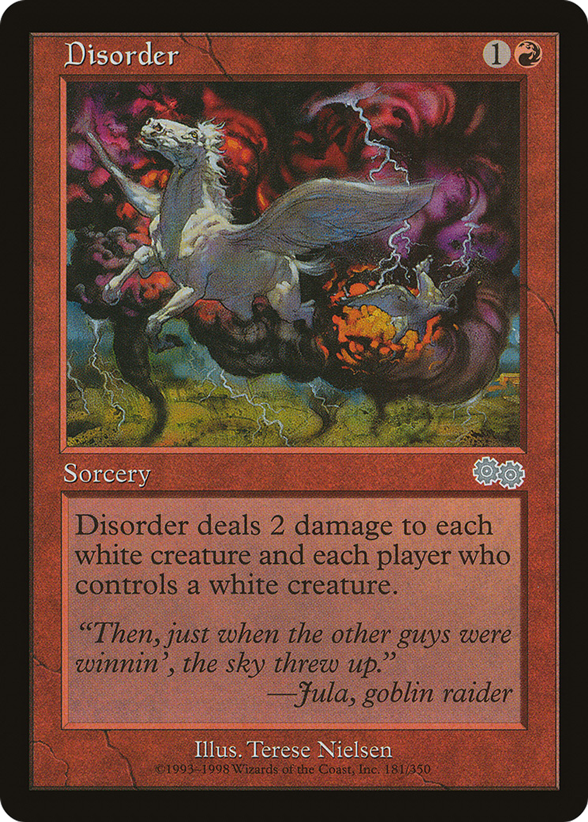 Désordre — Urza's Saga — Magic: The Gathering