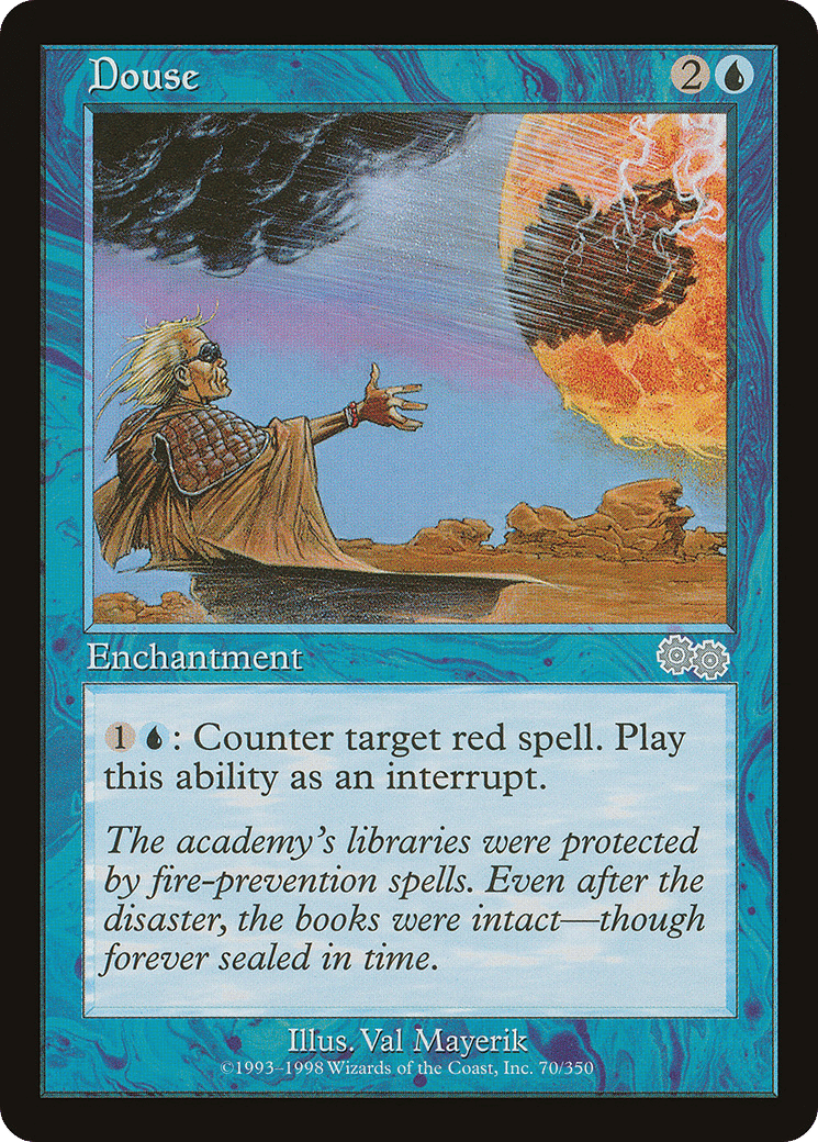 Douse — Urza's Saga — Magic: The Gathering