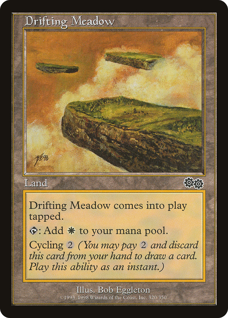 Drifting Meadow — Urza's Saga — Magic: The Gathering
