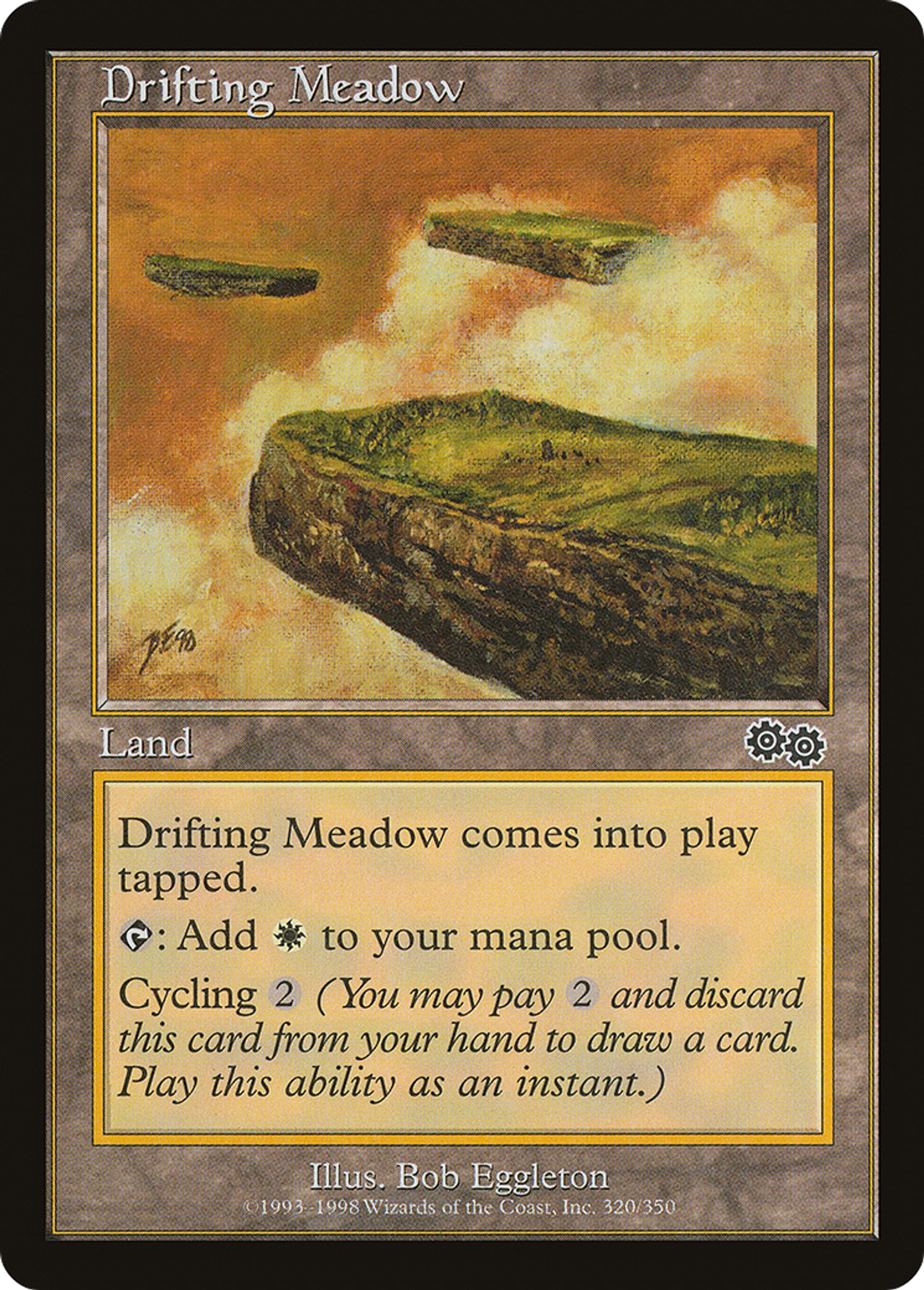 Drifting Meadow — Urza's Saga — Magic: The Gathering