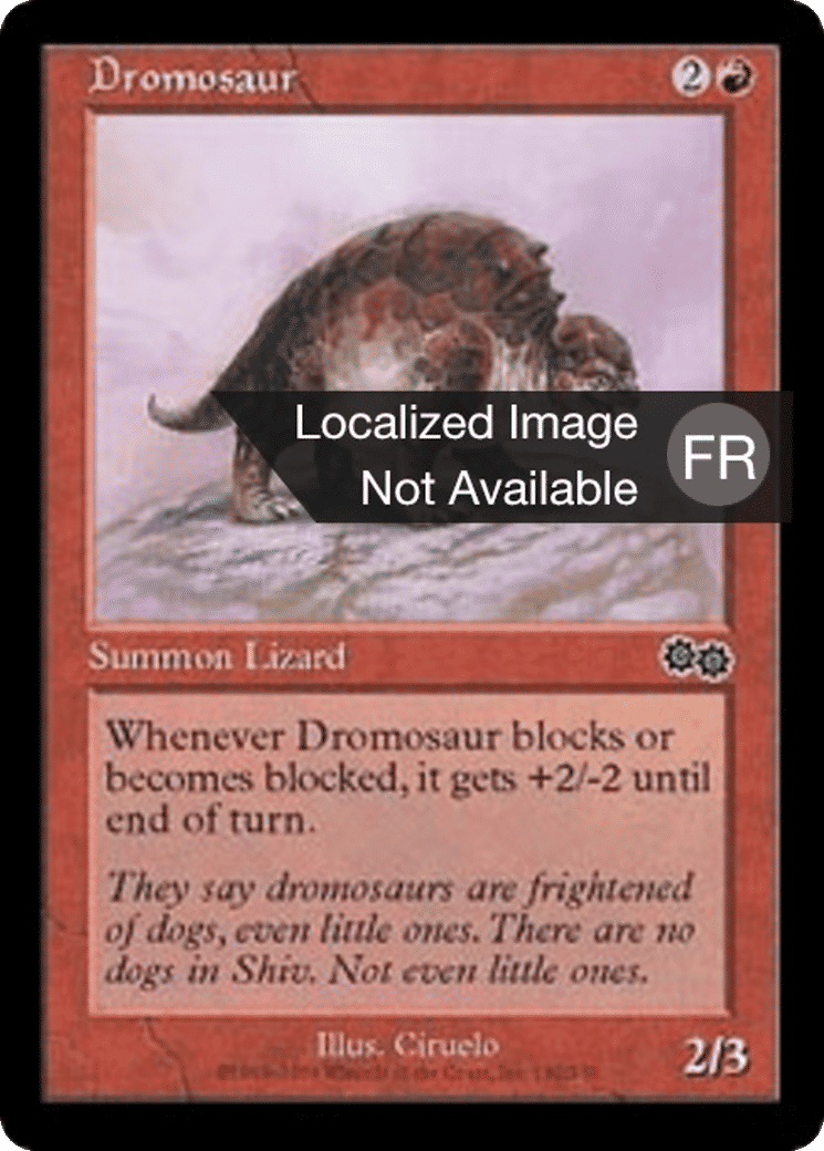 Dromosaure — Urza's Saga — Magic: The Gathering