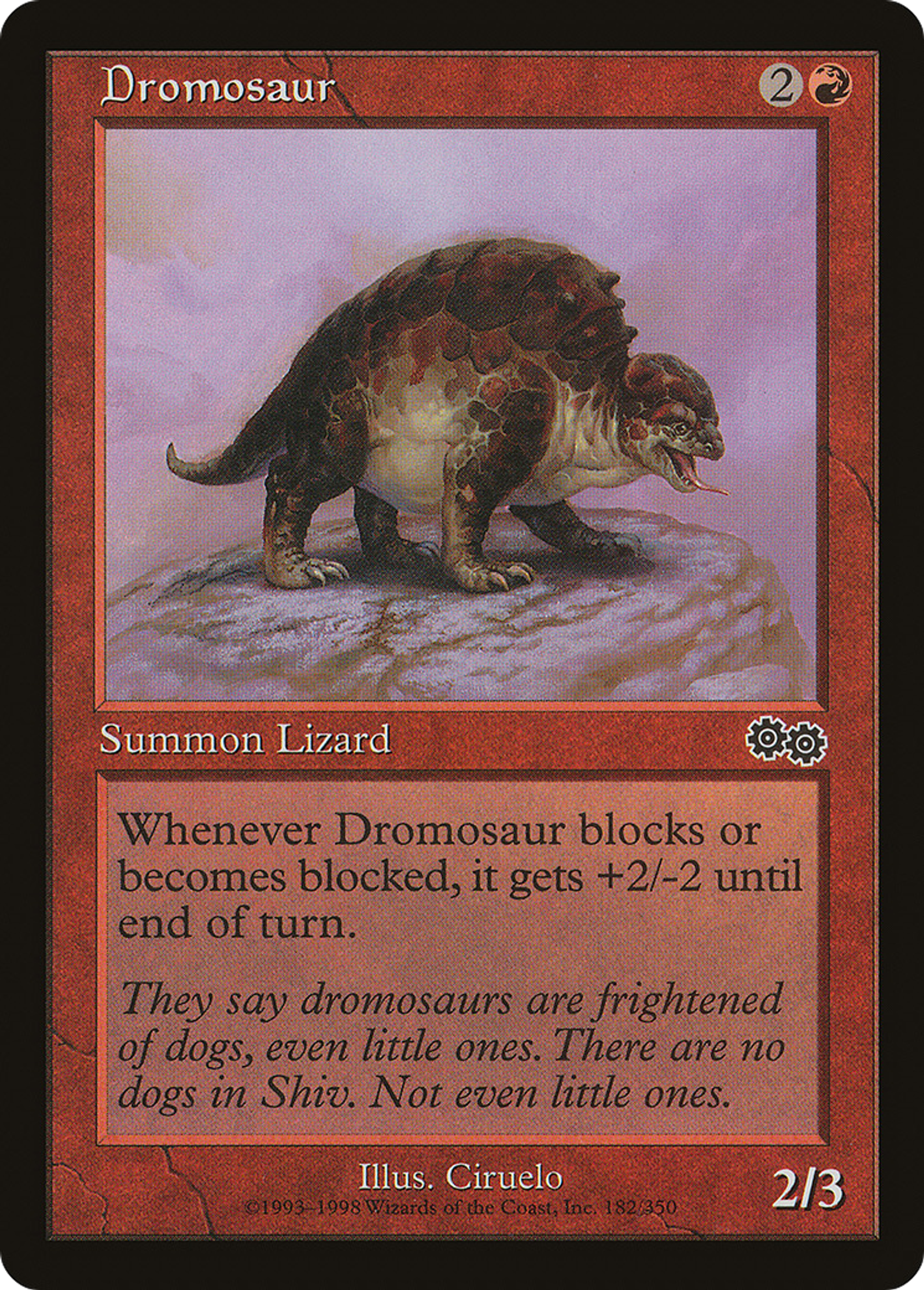 Dromosaur — Urza's Saga — Magic: The Gathering