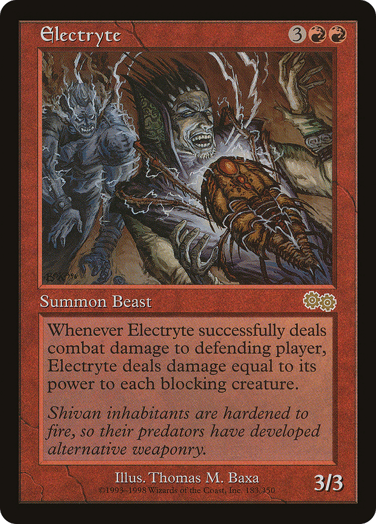 Electryte — Urza's Saga — Magic: The Gathering