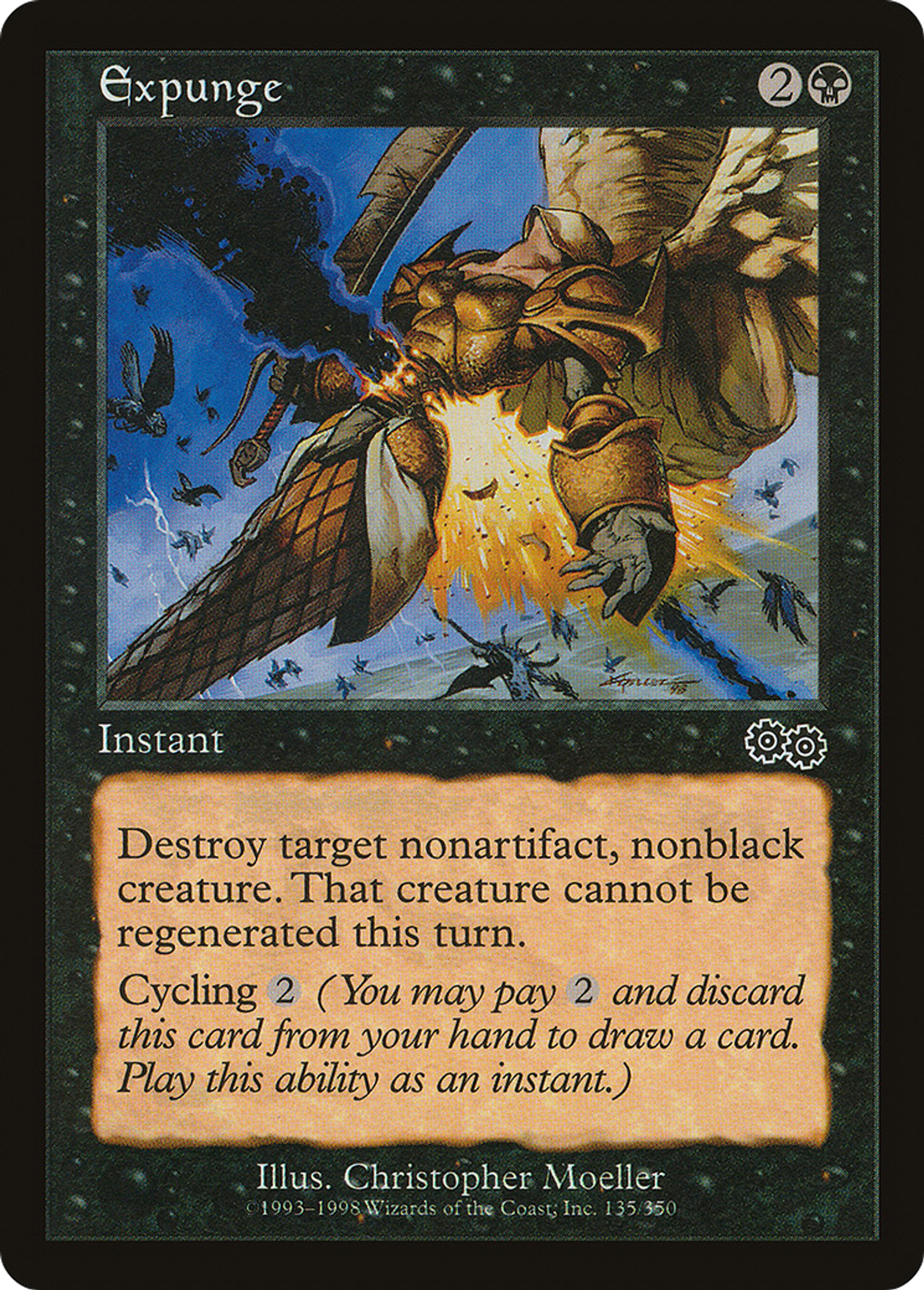 Expunge — Urza's Saga — Magic: The Gathering