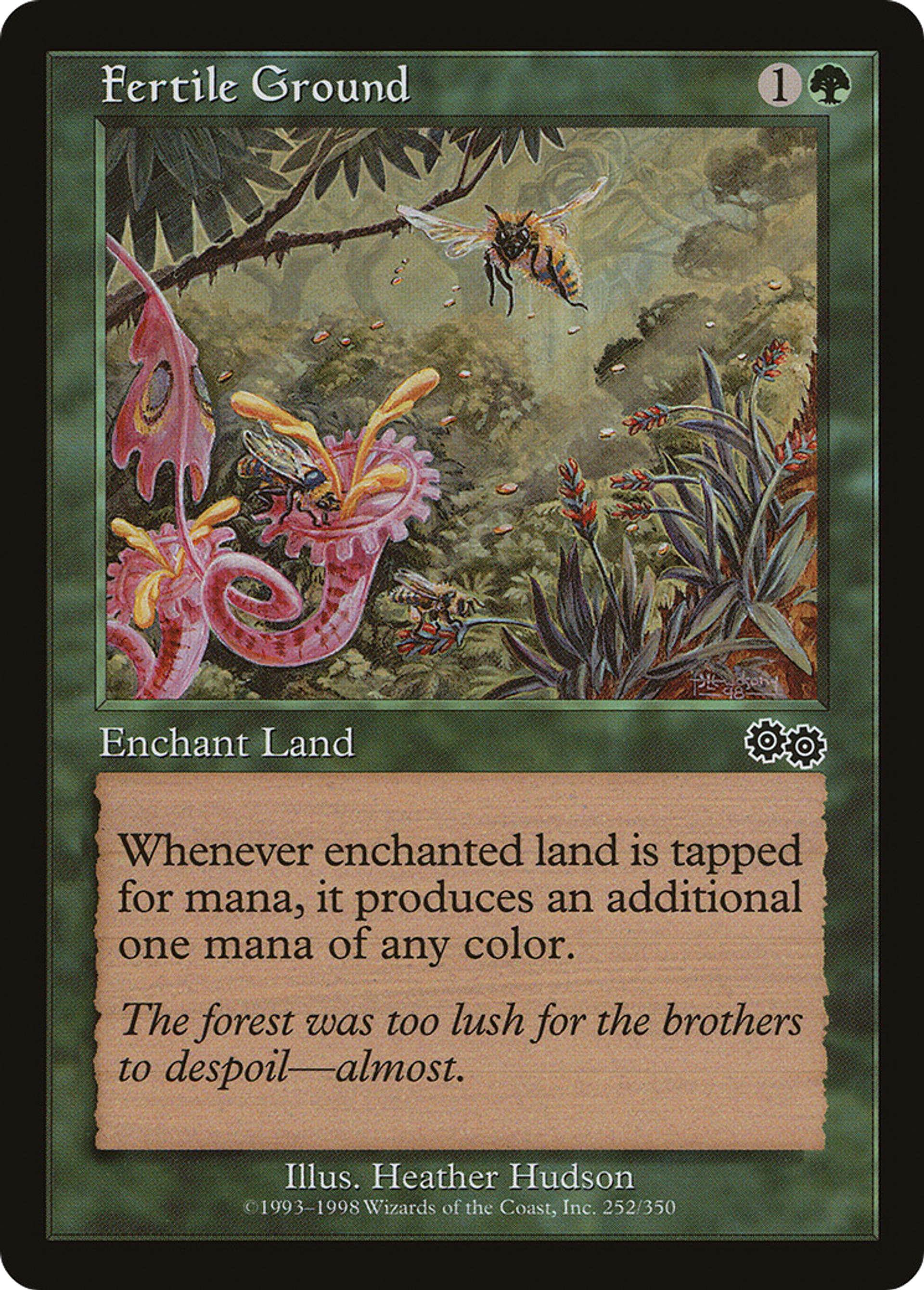 Terrain fertile — Urza's Saga — Magic: The Gathering