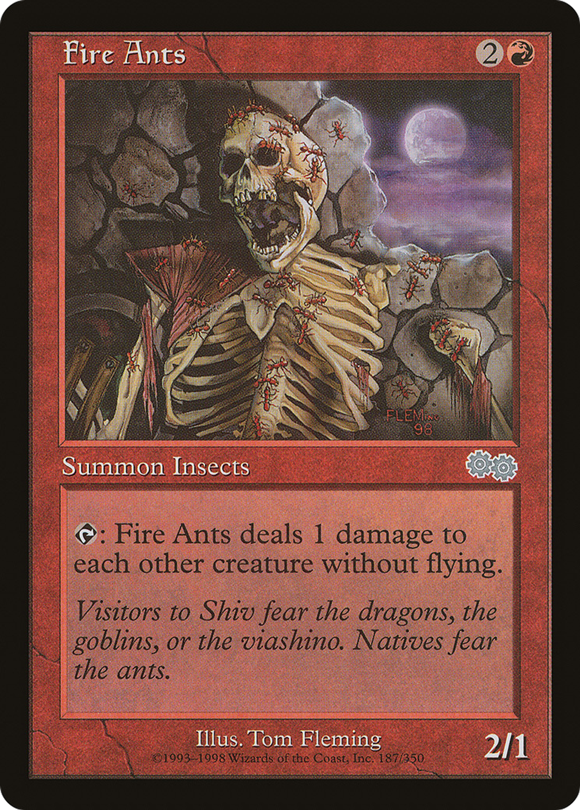 Fourmis de feu — Urza's Saga — Magic: The Gathering