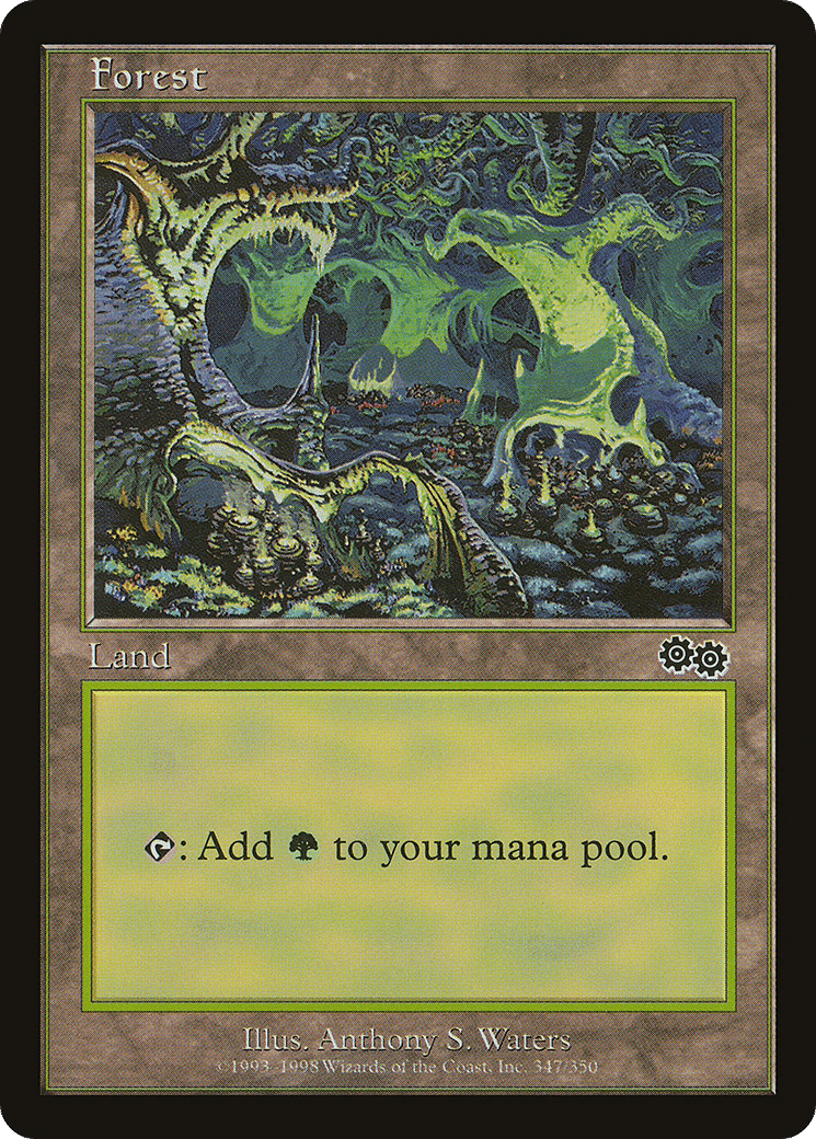 Forest — Urza's Saga — Magic: The Gathering