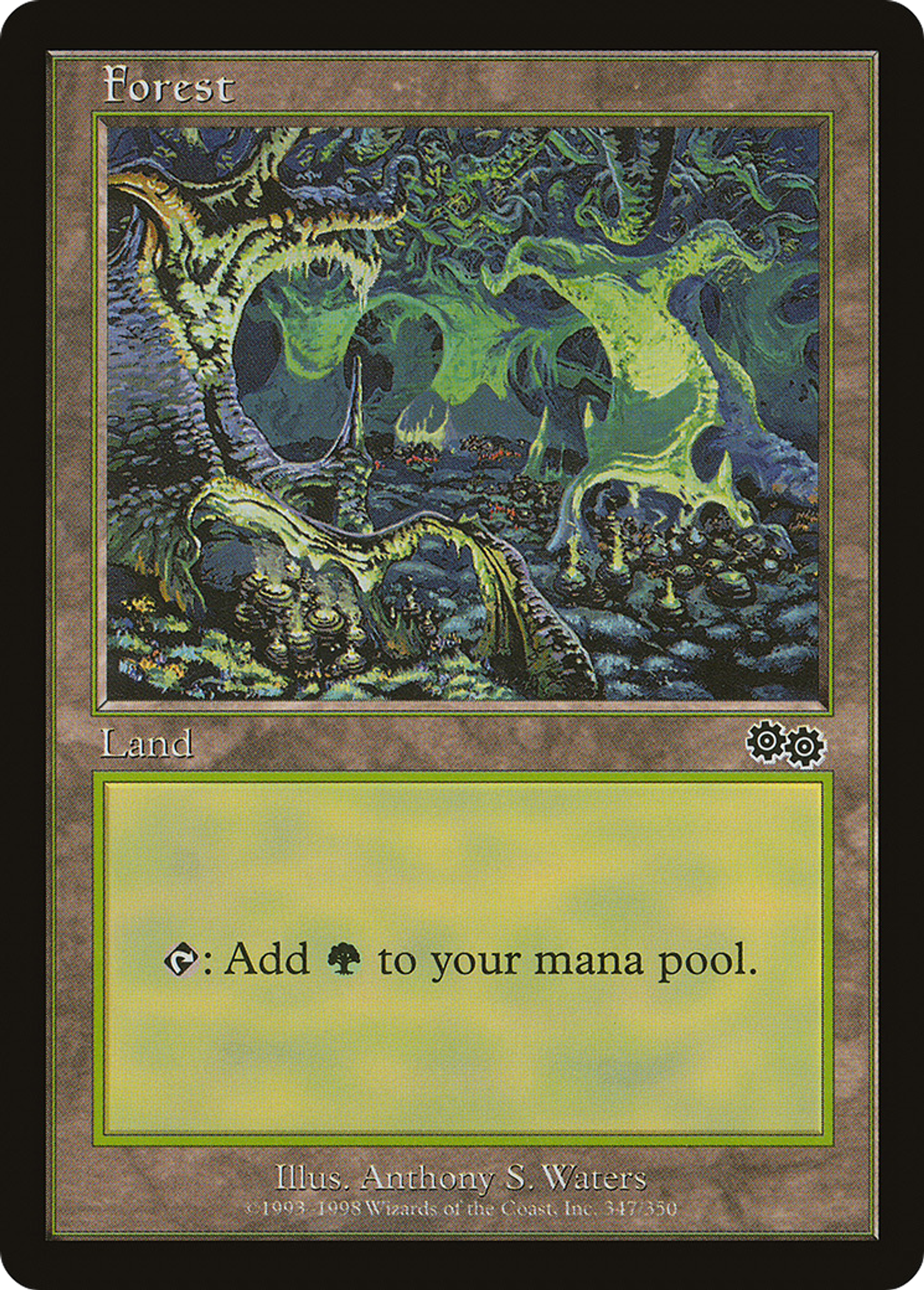 Forêt — Urza's Saga — Magic: The Gathering