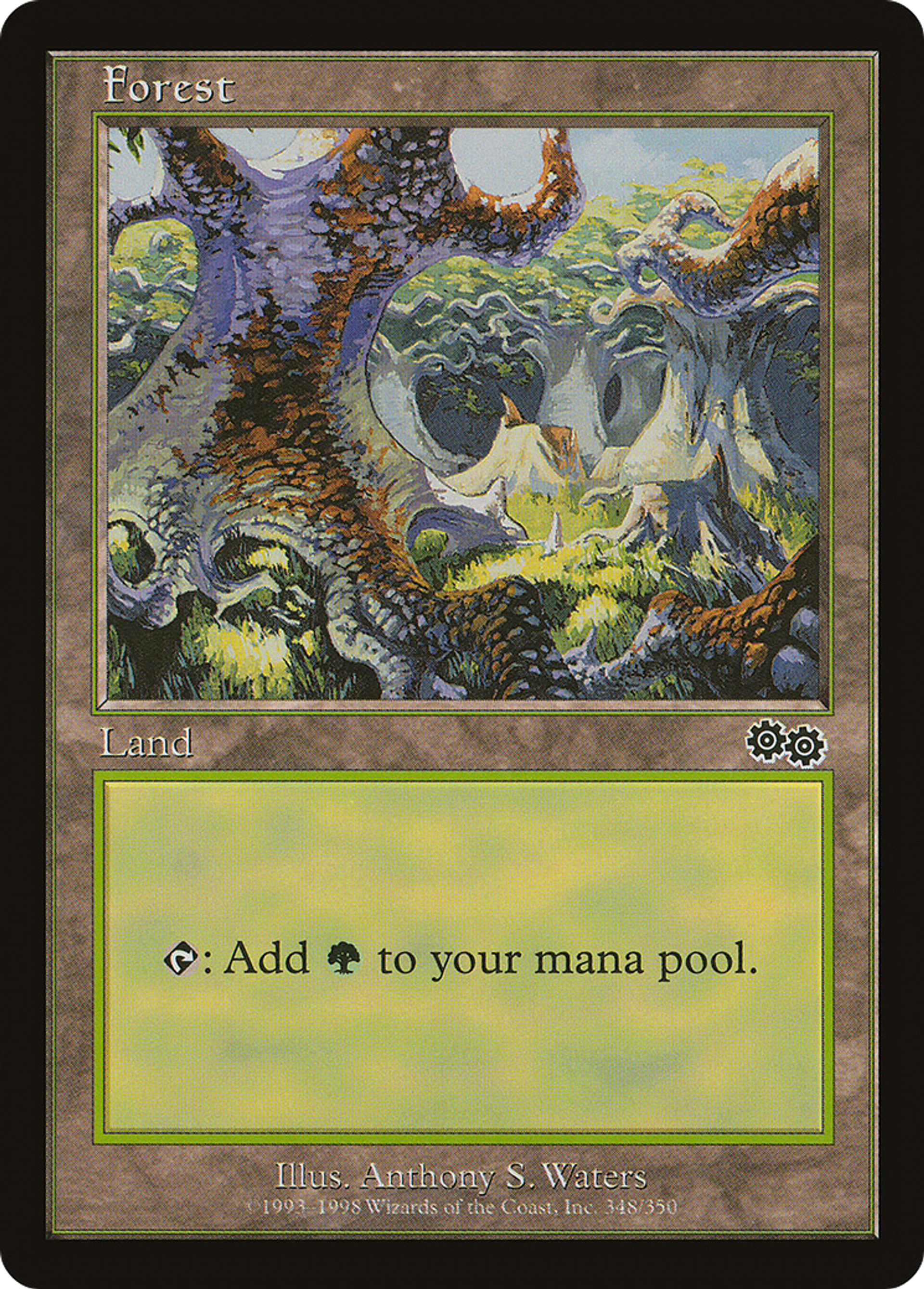 Forêt — Urza's Saga — Magic: The Gathering