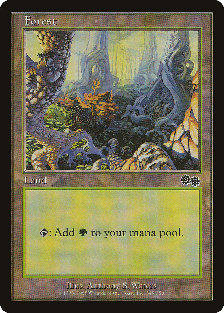 Forest — Urza's Saga — Magic: The Gathering