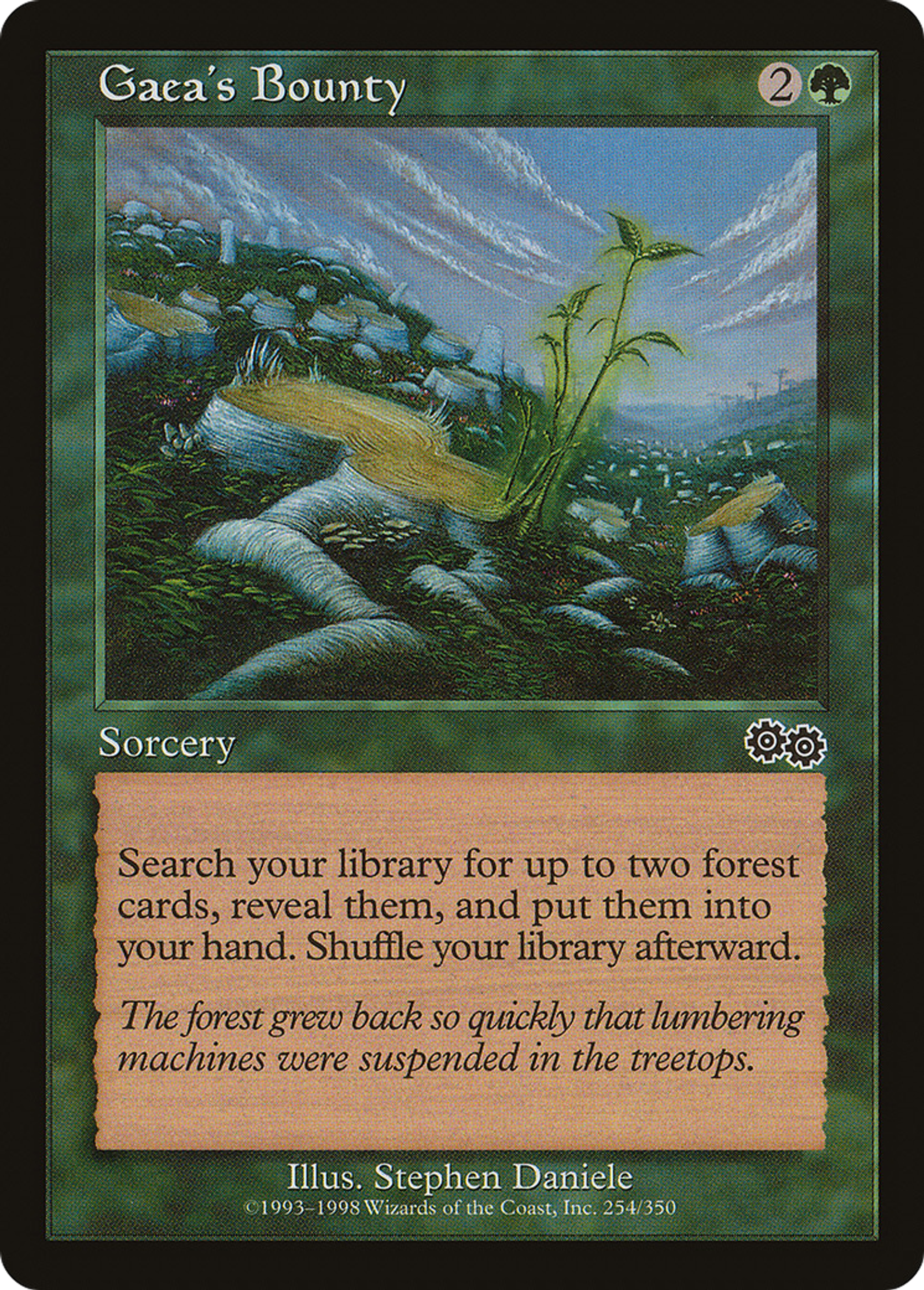 Don de Gaia — Urza's Saga — Magic: The Gathering