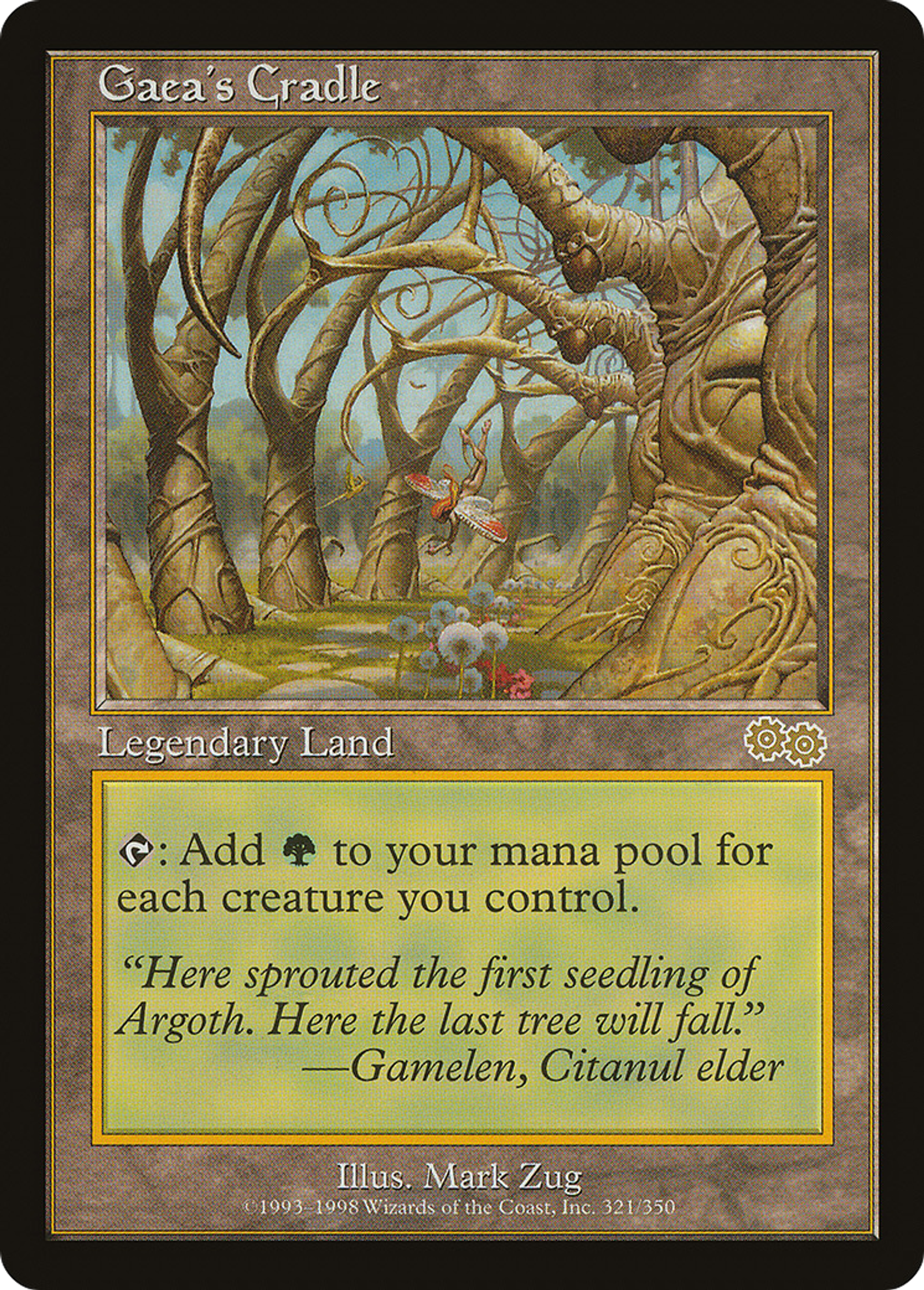 Gaea's Cradle — Urza's Saga — Magic: The Gathering