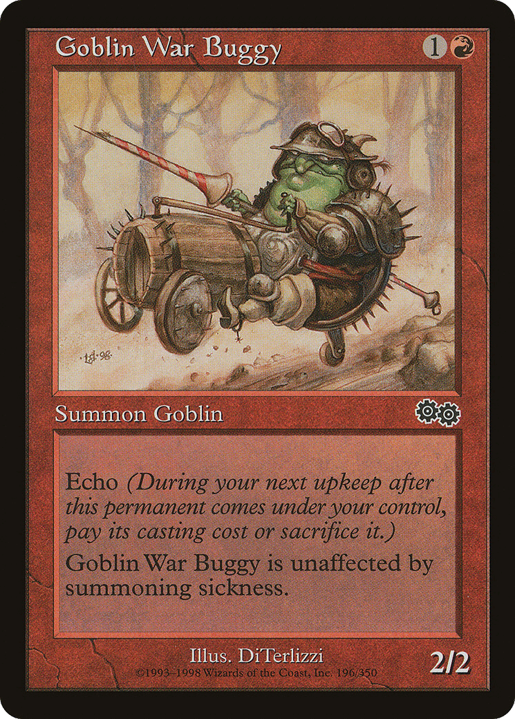 Goblin War Buggy — Urza's Saga — Magic: The Gathering
