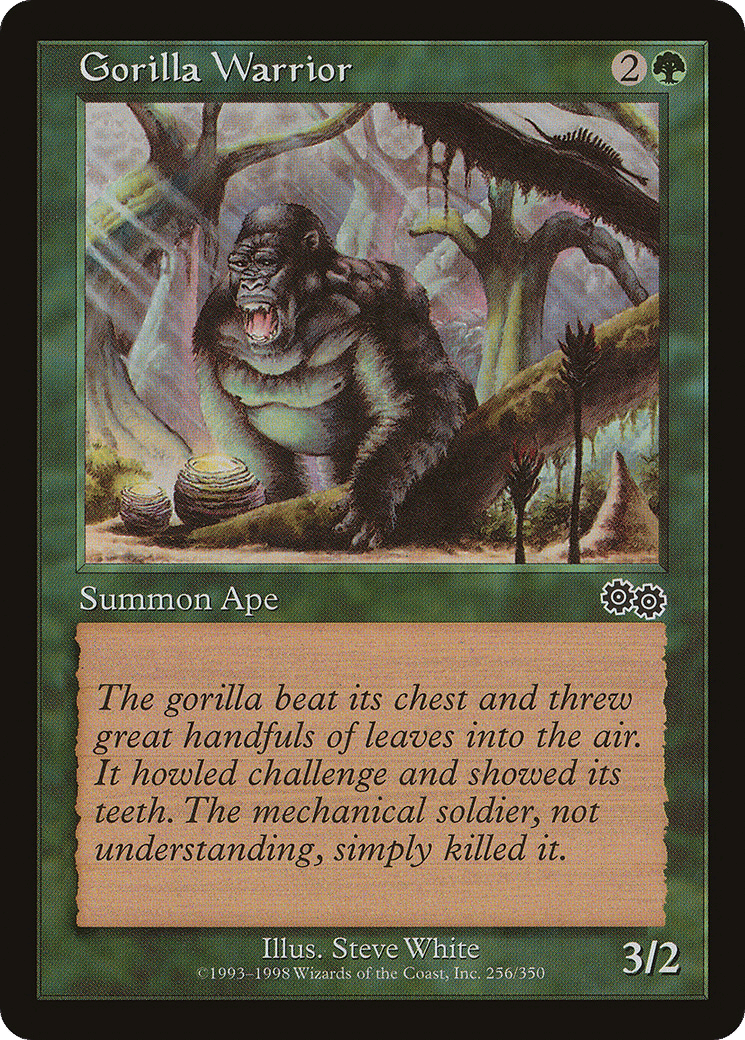 Gorilla Warrior — Urza's Saga — Magic: The Gathering