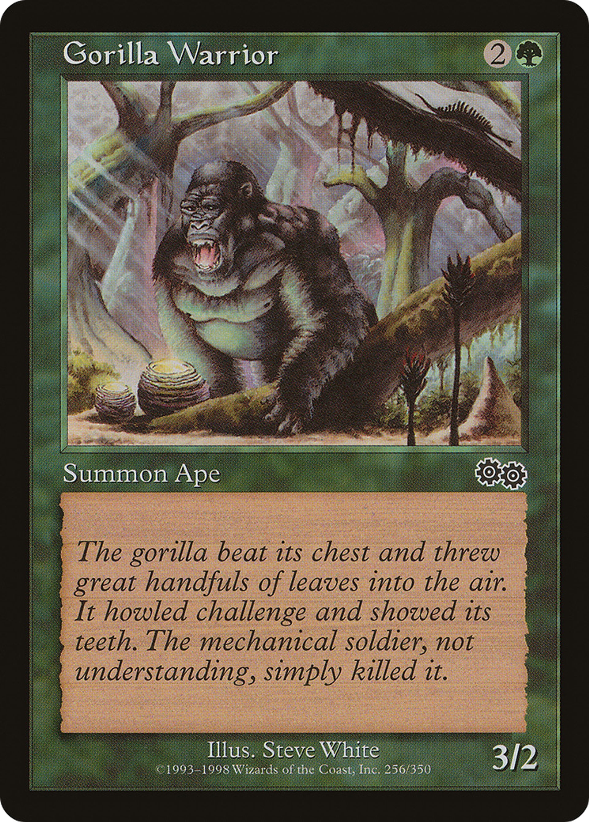 Guerrier gorille — Urza's Saga — Magic: The Gathering