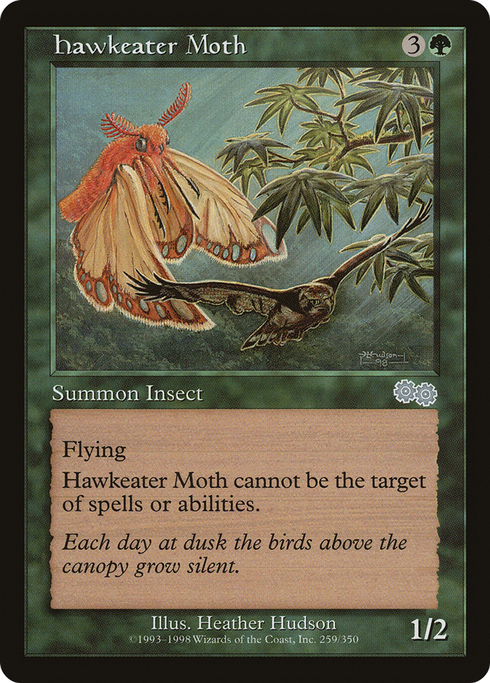 Papillon mange-faucon — Urza's Saga — Magic: The Gathering