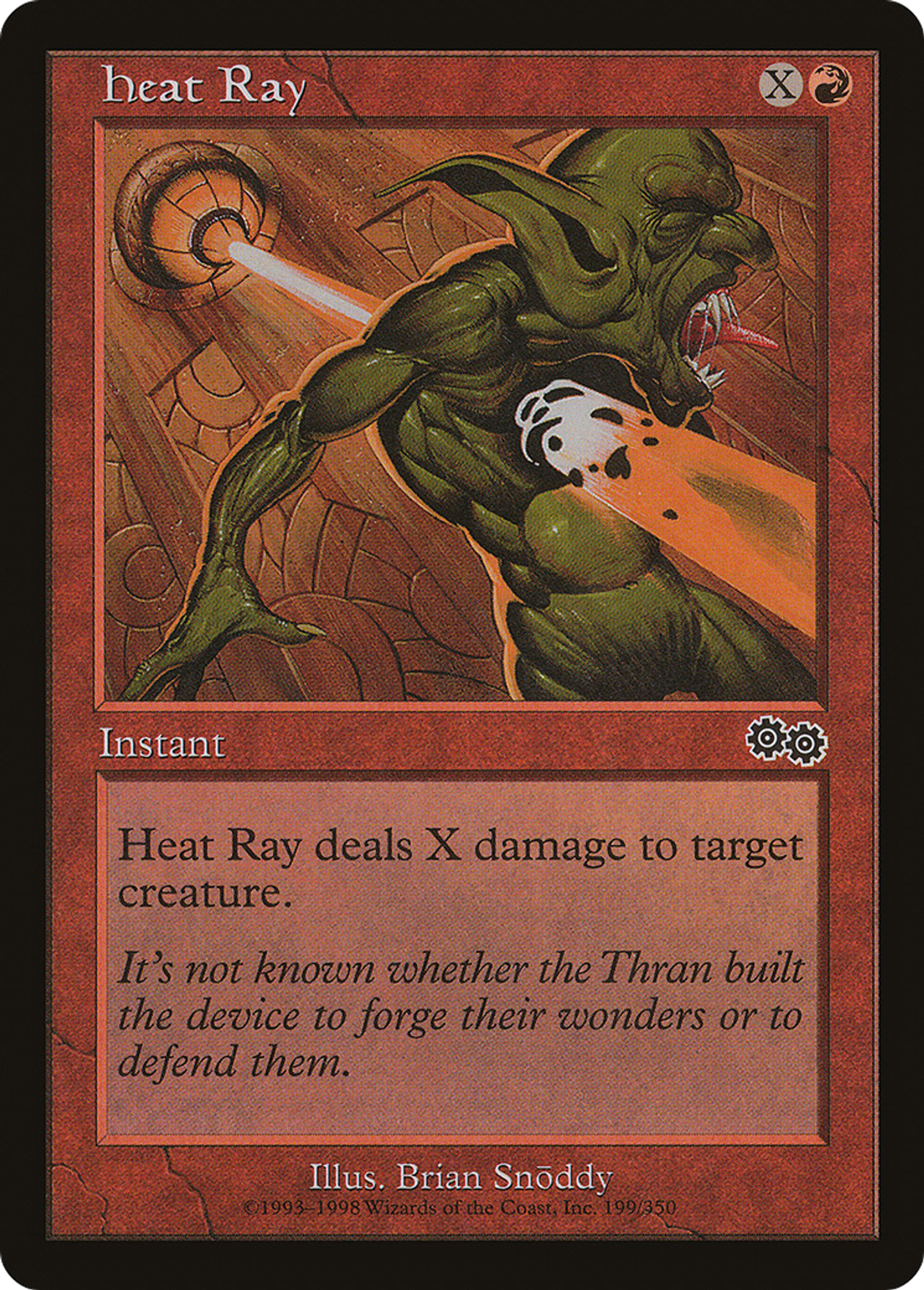 Rayon de chaleur — Urza's Saga — Magic: The Gathering
