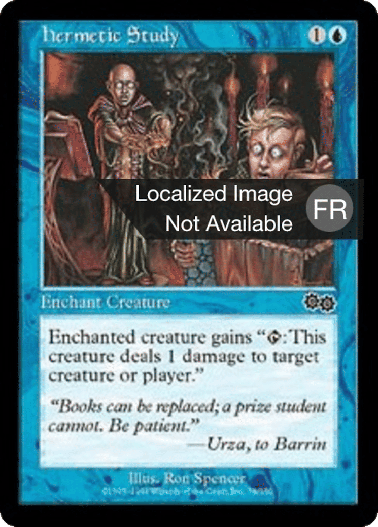 Étude hermétique — Urza's Saga — Magic: The Gathering