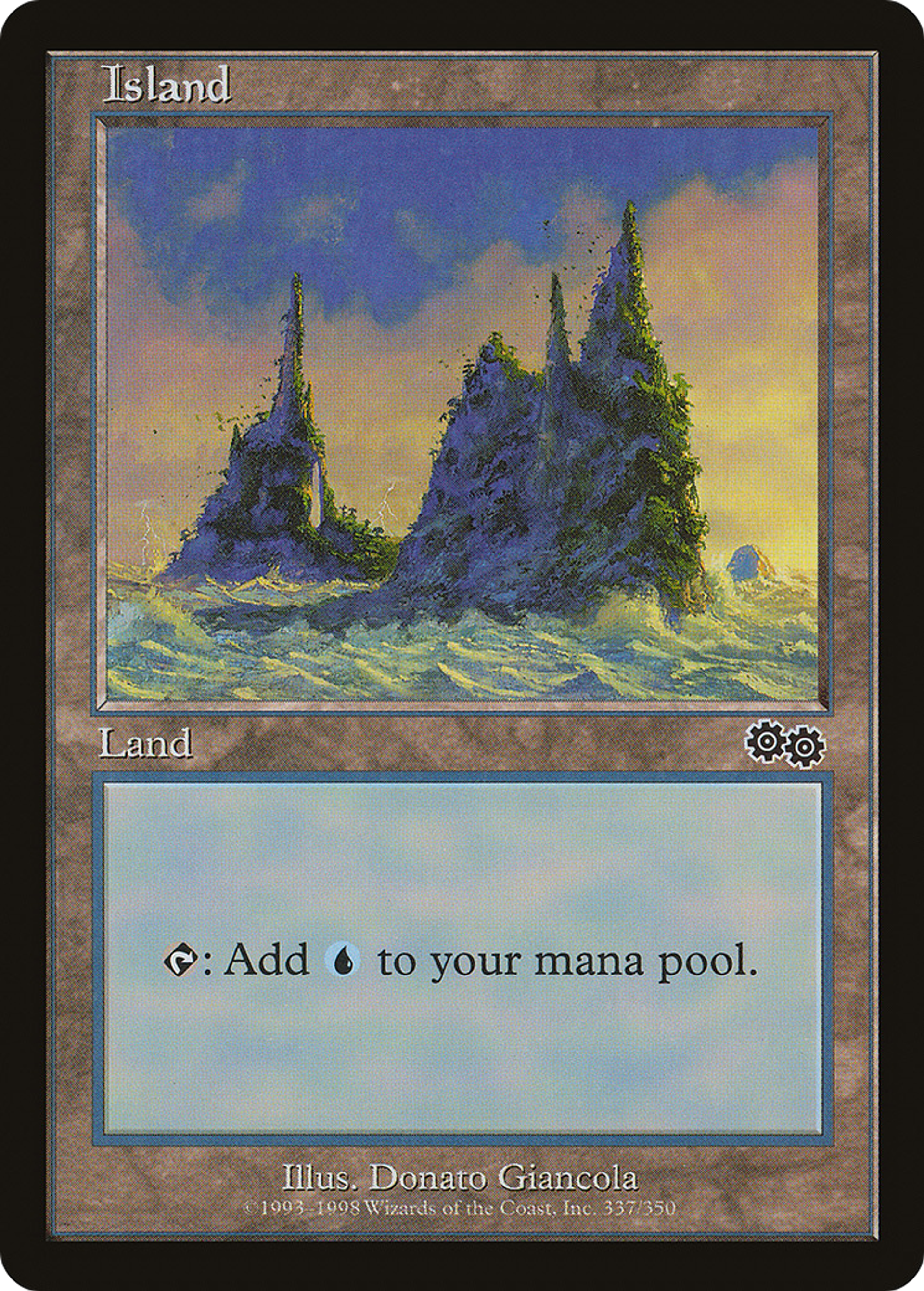 Île — Urza's Saga — Magic: The Gathering