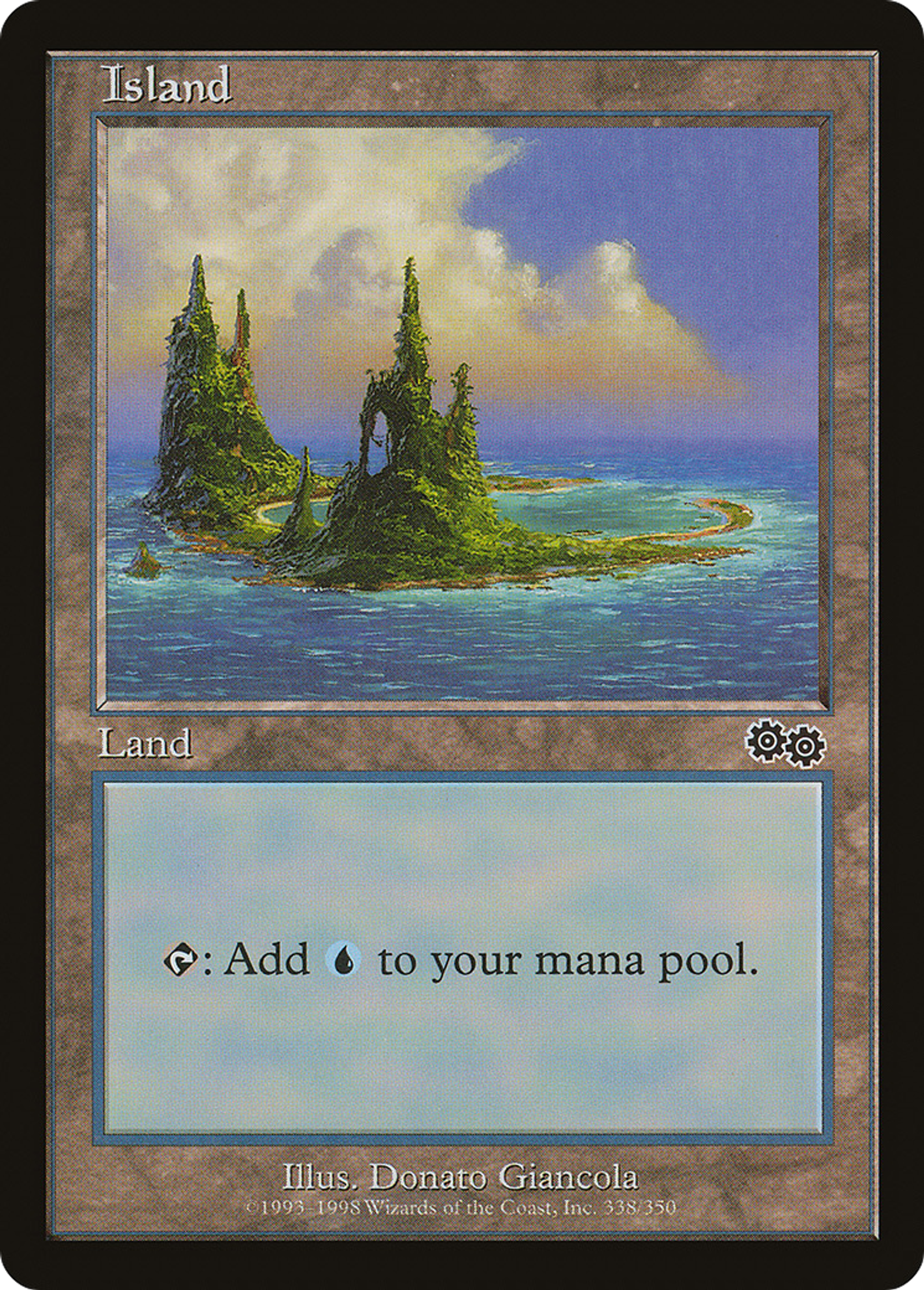 Île — Urza's Saga — Magic: The Gathering