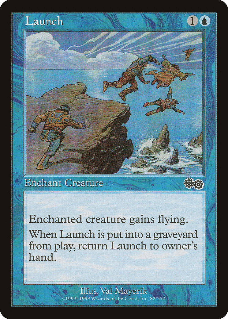 Launch — Urza's Saga — Magic: The Gathering