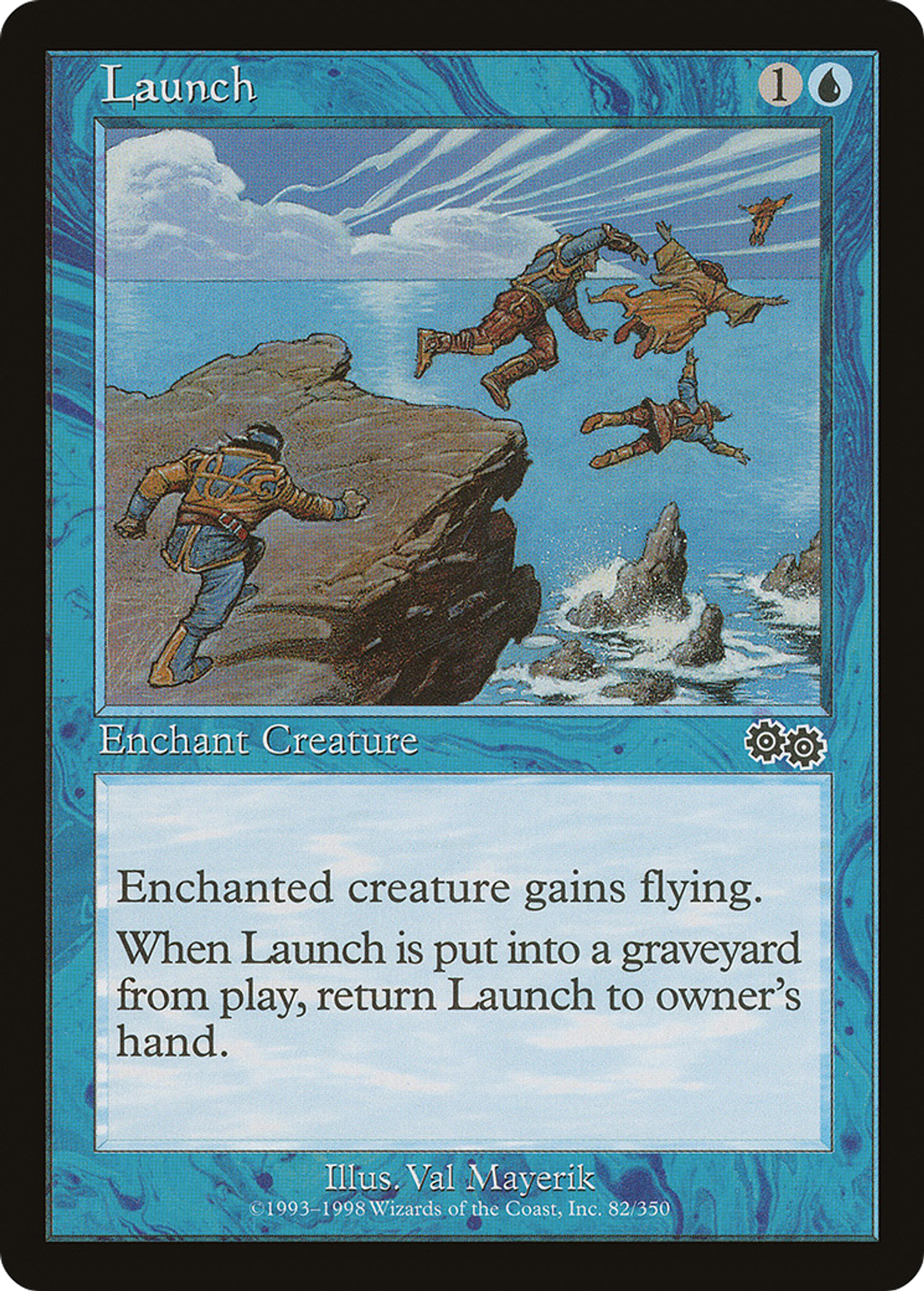 Launch — Urza's Saga — Magic: The Gathering
