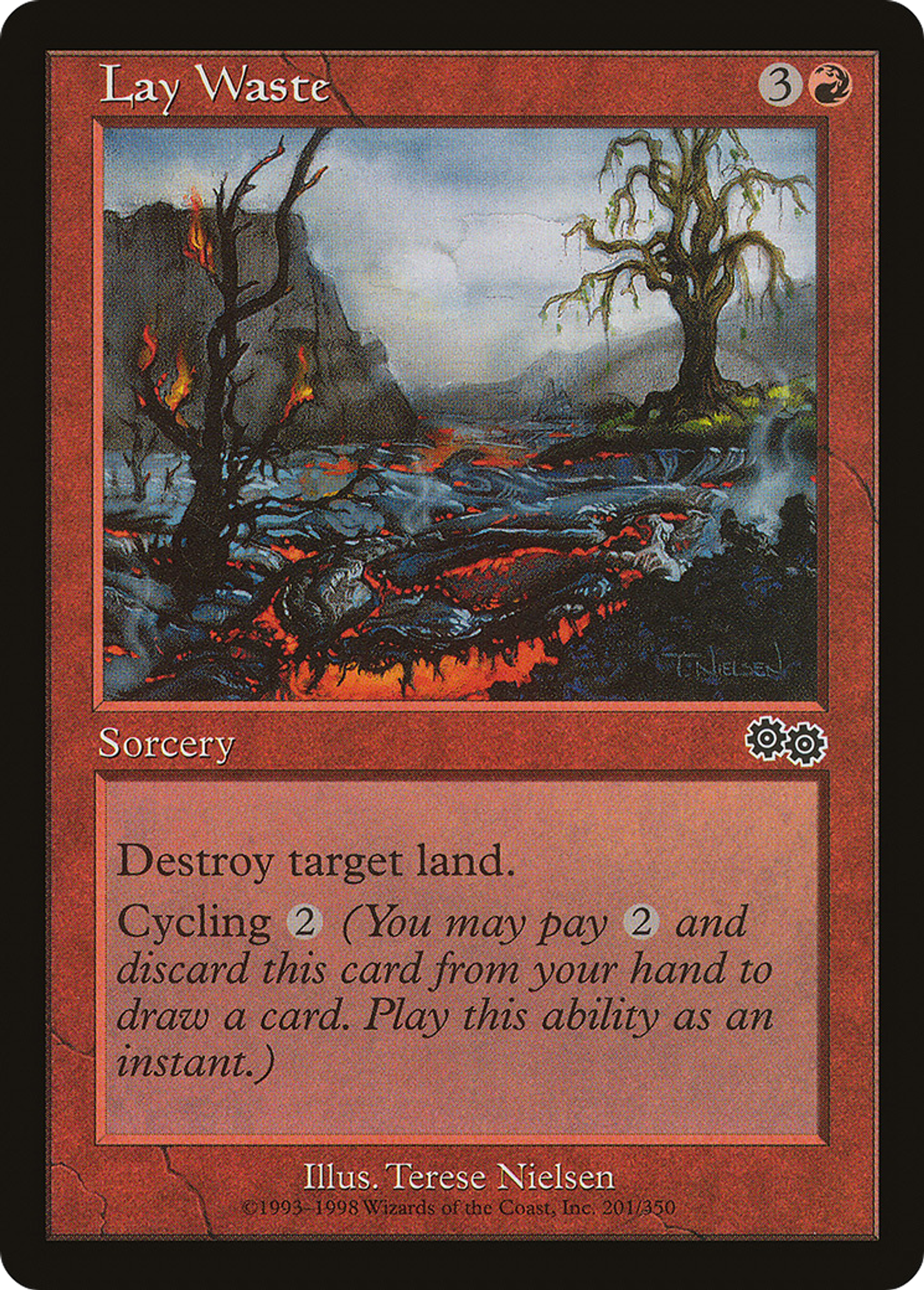 Lay Waste — Urza's Saga — Magic: The Gathering
