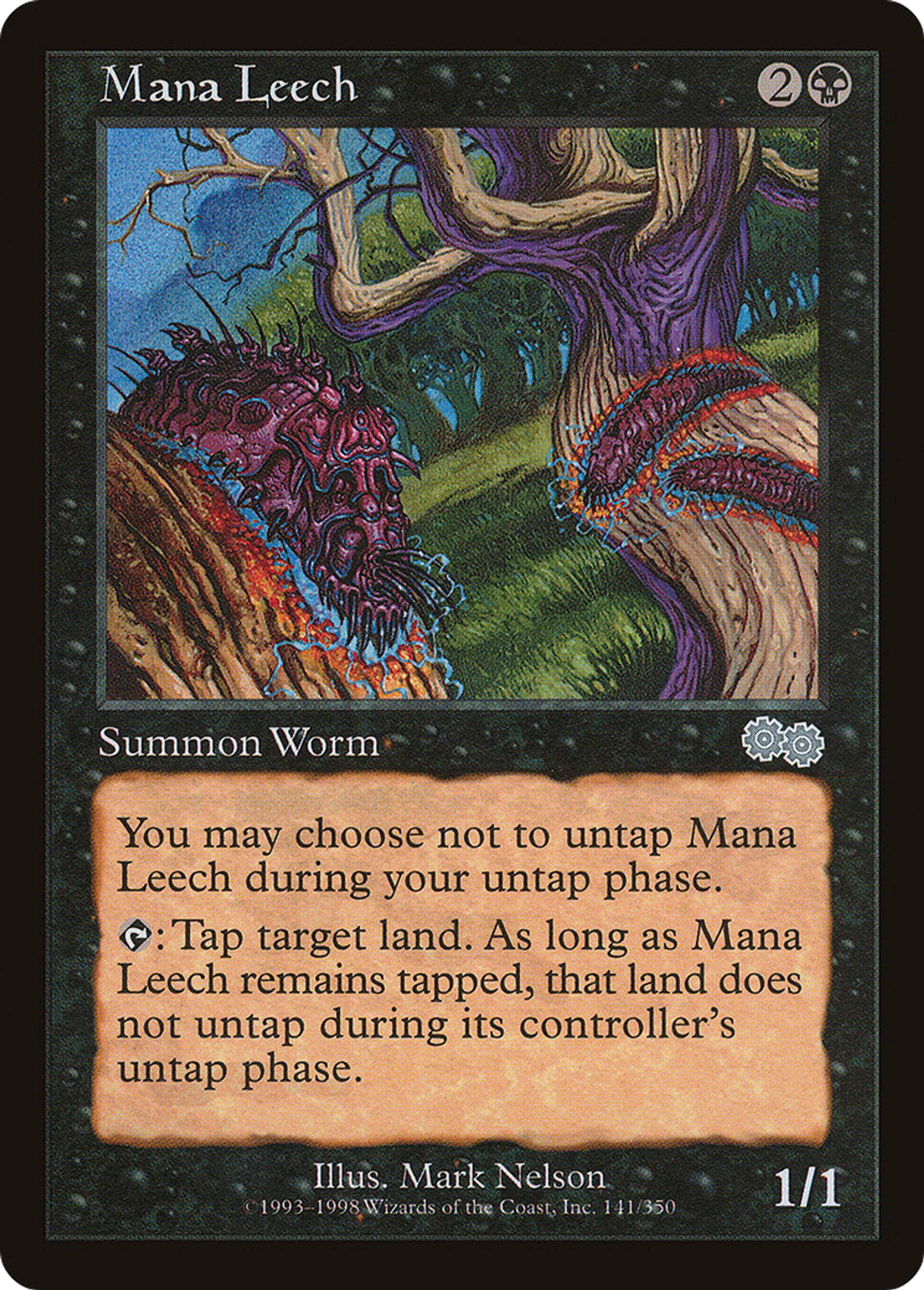 Mana Leech — Urza's Saga — Magic: The Gathering
