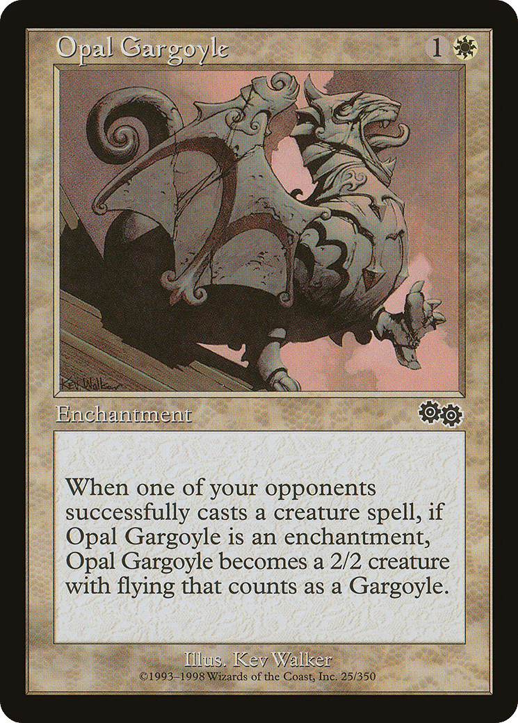 Opal Gargoyle — Urza's Saga — Magic: The Gathering