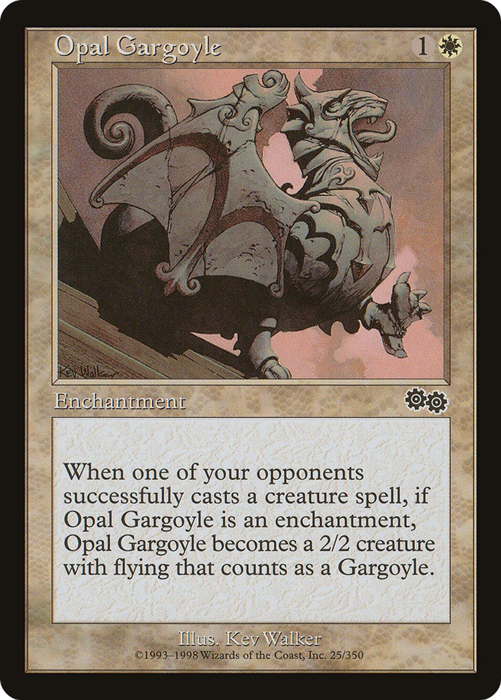 Gargouille d'Opale — Urza's Saga — Magic: The Gathering