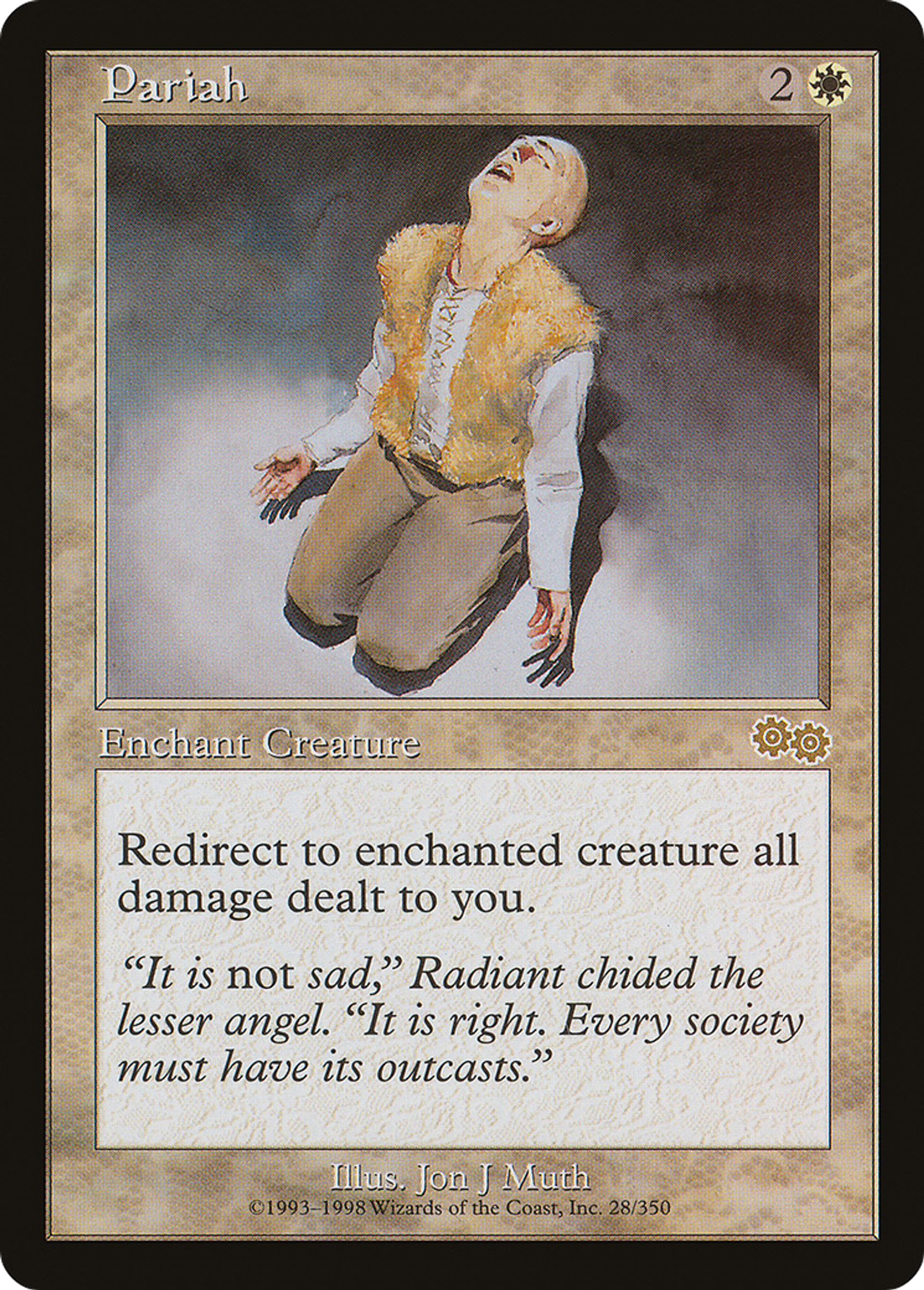 Pariah — Urza's Saga — Magic: The Gathering