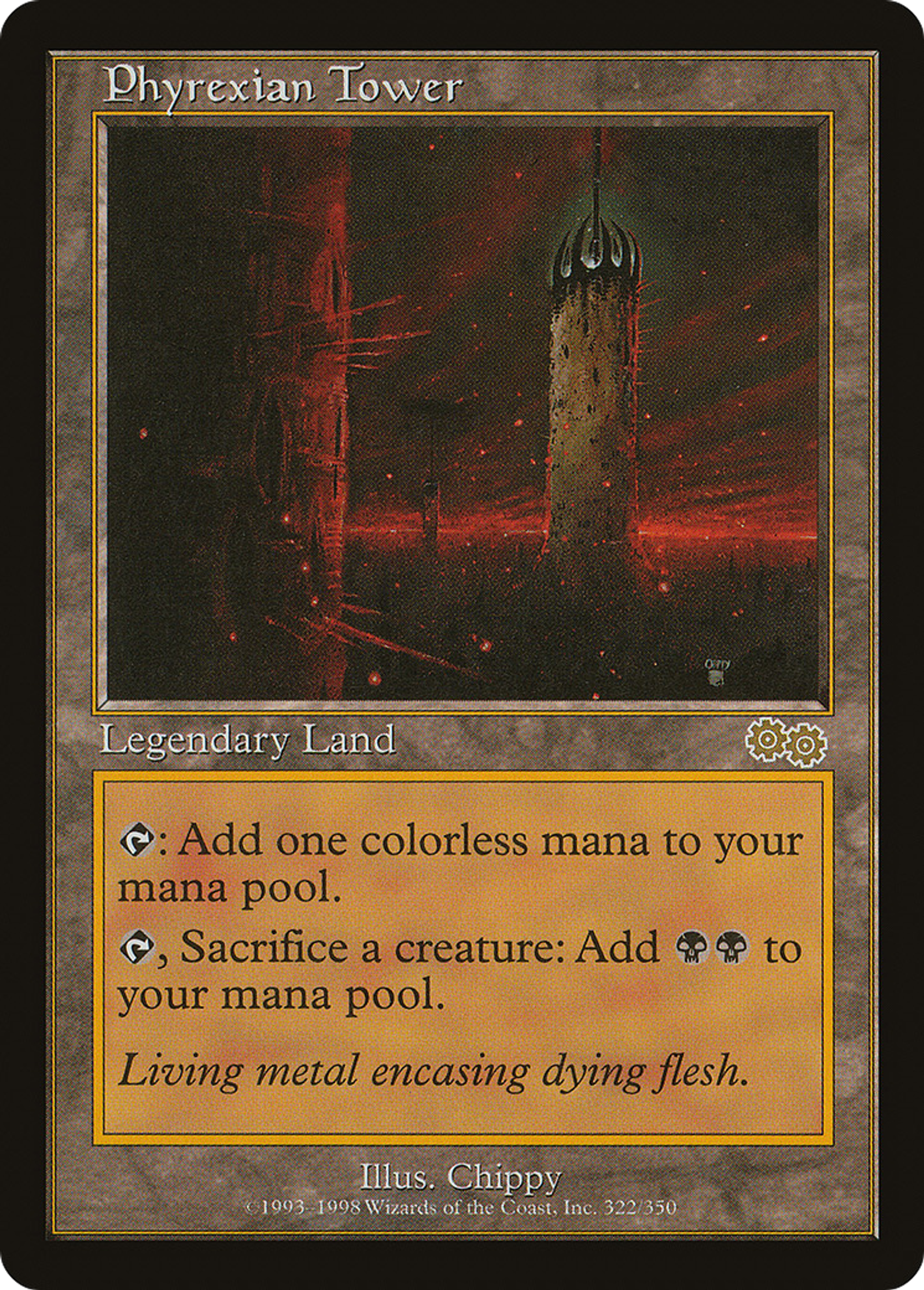 Tour phyrexiane — Urza's Saga — Magic: The Gathering